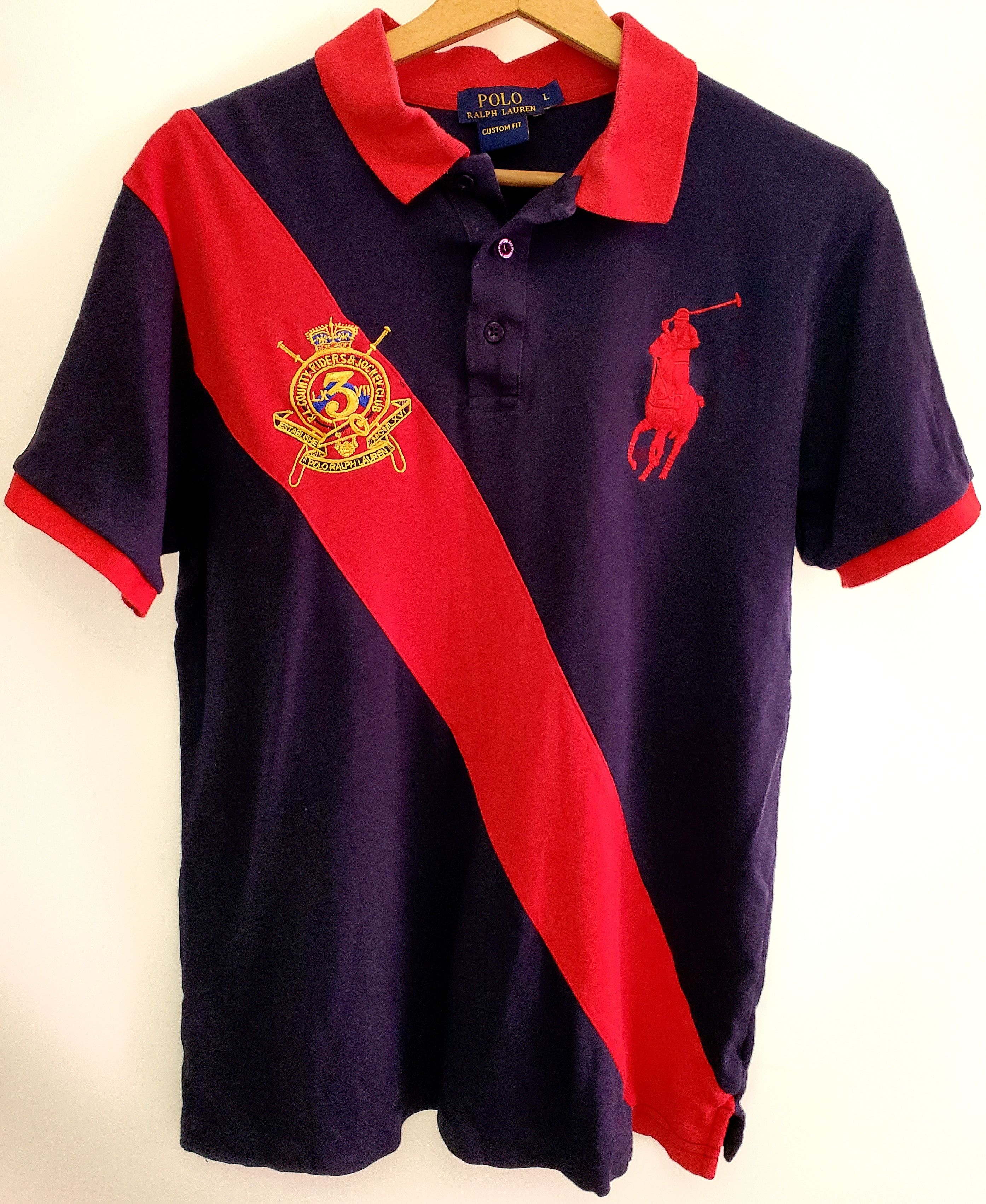 Polo Ralph Lauren × Vintage Vintage Y2K Polo Ralph Lauren Big Logo T-shirt size L Size US L / EU 52-54 / 3 - 1 Thumbnail
