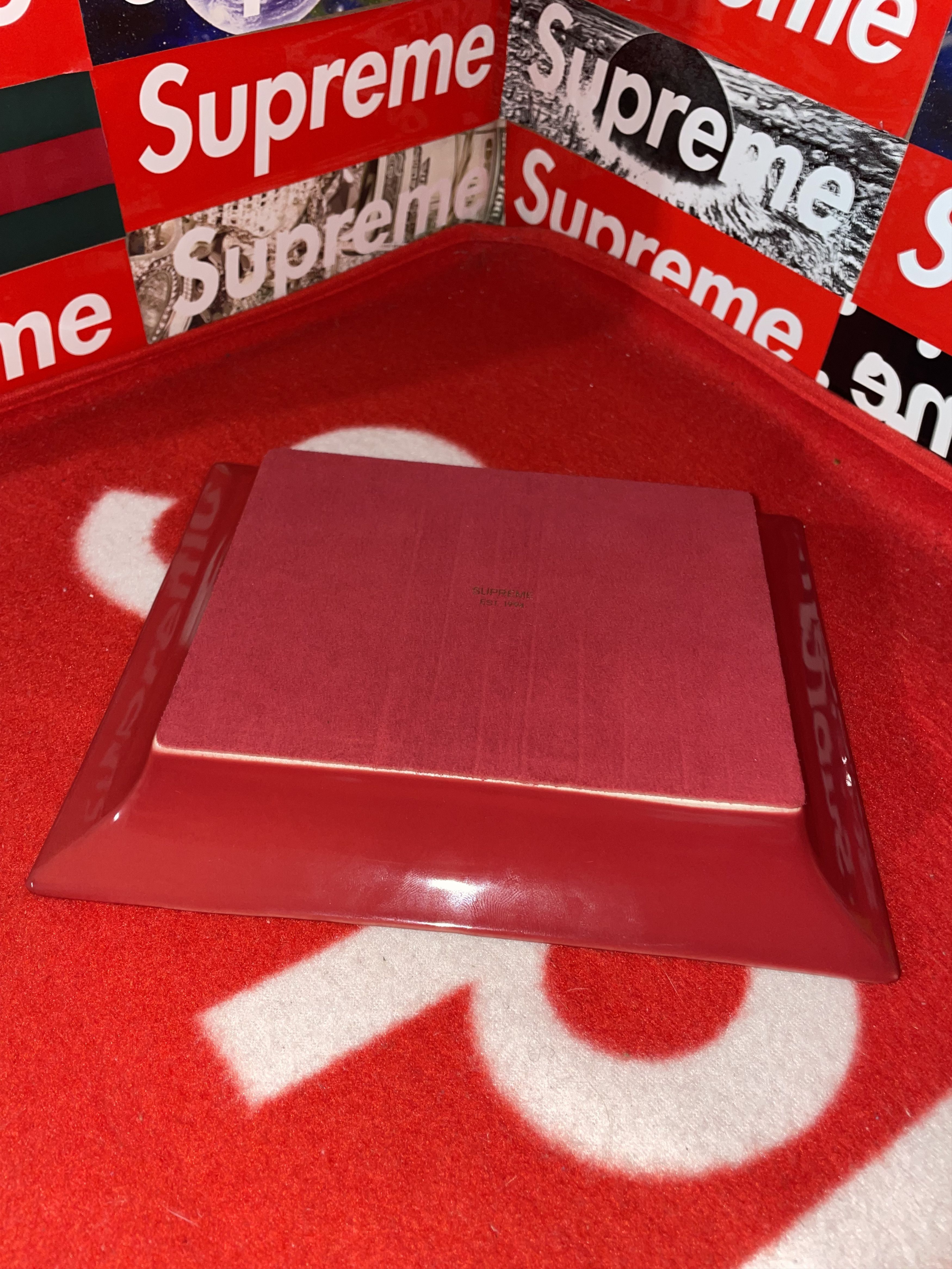 Supreme Supreme Ceramic Ashtray SS12 Hermes Motif Plate NEW Size ONE SIZE - 7 Thumbnail