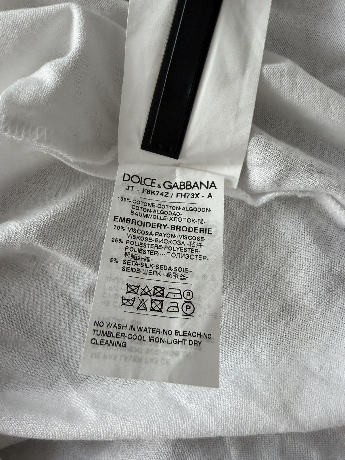 Dolce & Gabbana Dolce Gabbana Love Mode T-Shirt Size XS / US 0-2 / IT 36-38 - 8 Thumbnail
