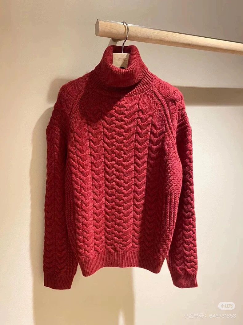 Loro Piana LORO PIANA cashmere sweater Size L / US 10 / IT 46 - 1 Thumbnail