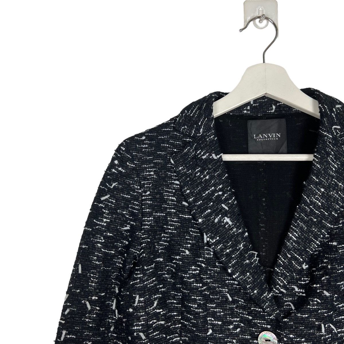 Lanvin 🔥 LANVIN COLLECTION TWEED JACKET Size M / US 6-8 / IT 42-44 - 7 Thumbnail