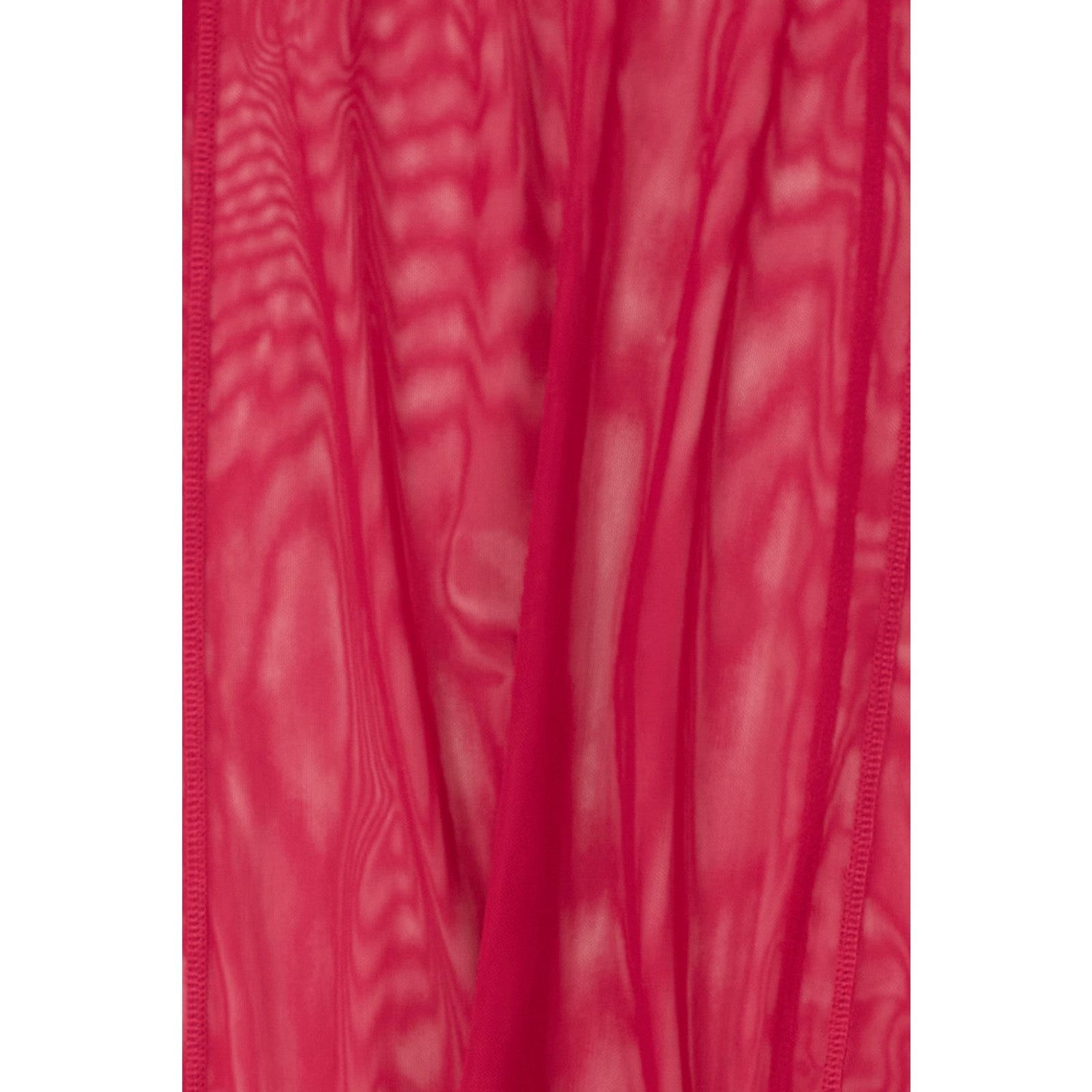 Dries Van Noten Pink Mesh Skirt Size 24" / US 00 / IT 34 - 3 Thumbnail