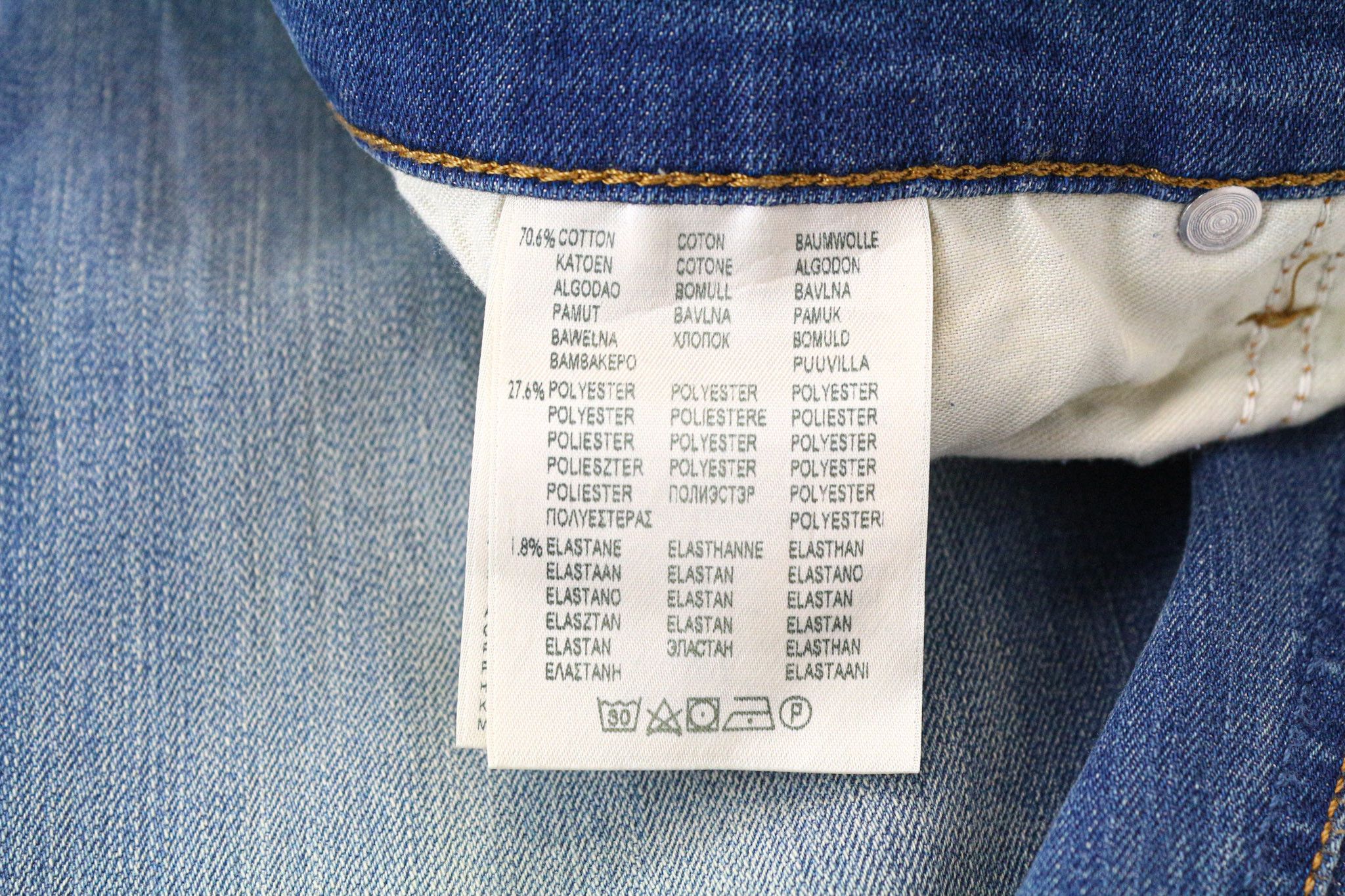 Lee LUKE W36/L34 Slim Taper Blue Stretch Jeans 75582 Size US 36 / EU 52 - 5 Thumbnail
