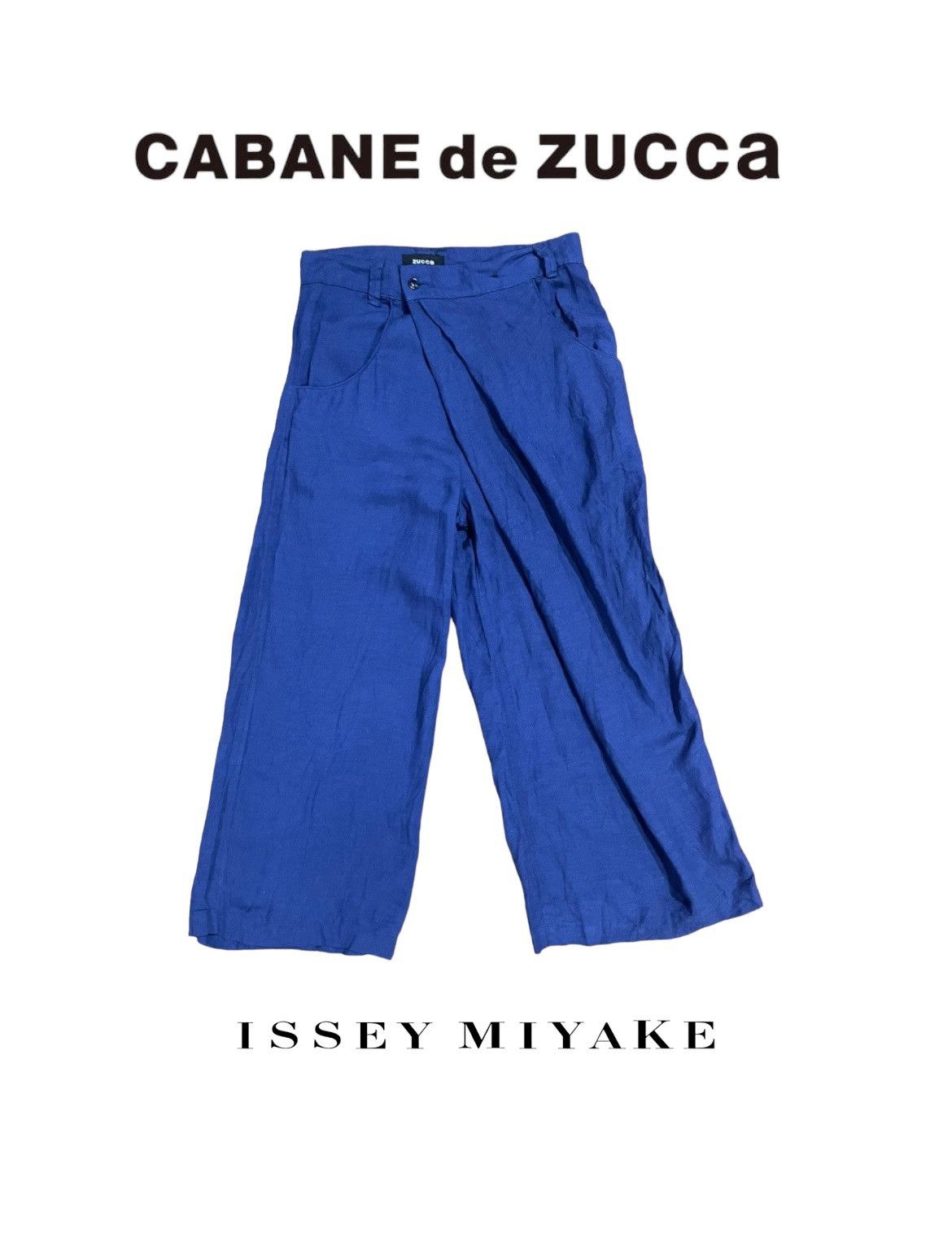 CABANE de ZUCCa Zucca Issey Miyake Baggy Layered Pants Size 30" / US 8 / IT 44 - 1 Thumbnail