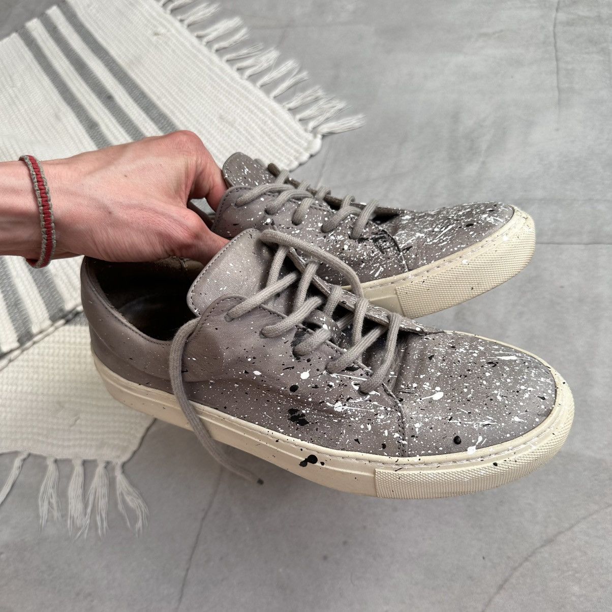 The Last Conspiracy Splashed The Last Conspiracy Sneakers Shoes Margiela Vibe Size US 7 / EU 40 - 15 Thumbnail
