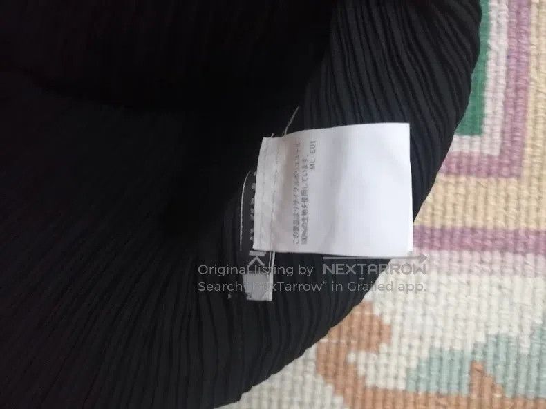 Issey Miyake Issey Miyake Black Stand Collar Top Size M / US 6-8 / IT 42-44 - 5 Thumbnail