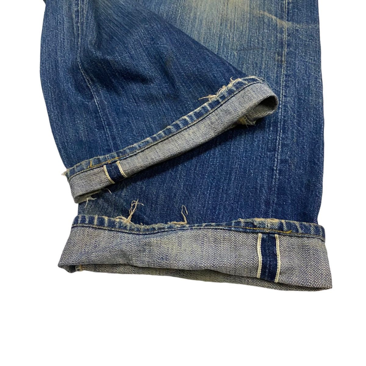 Sugar Cane Sugar Canes selvedge distressed denim homeless Size US 33 - 9 Thumbnail