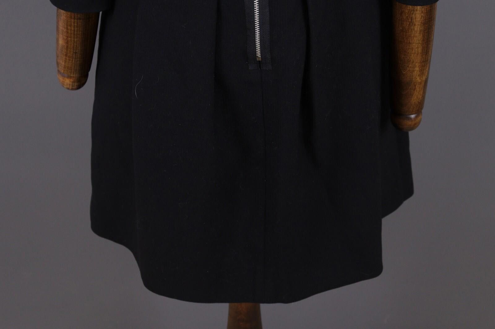 Designer Cop Copine Leora Robe Black A-Line Dress Size 40 Size M / US 6-8 / IT 42-44 - 11 Thumbnail