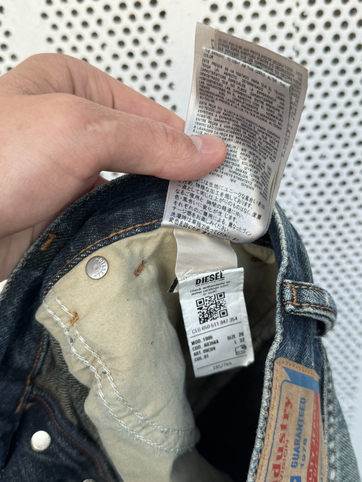 Diesel × Japanese Brand Diesel Jeans Denim Pants Size 29 Size US 29 - 14 Thumbnail
