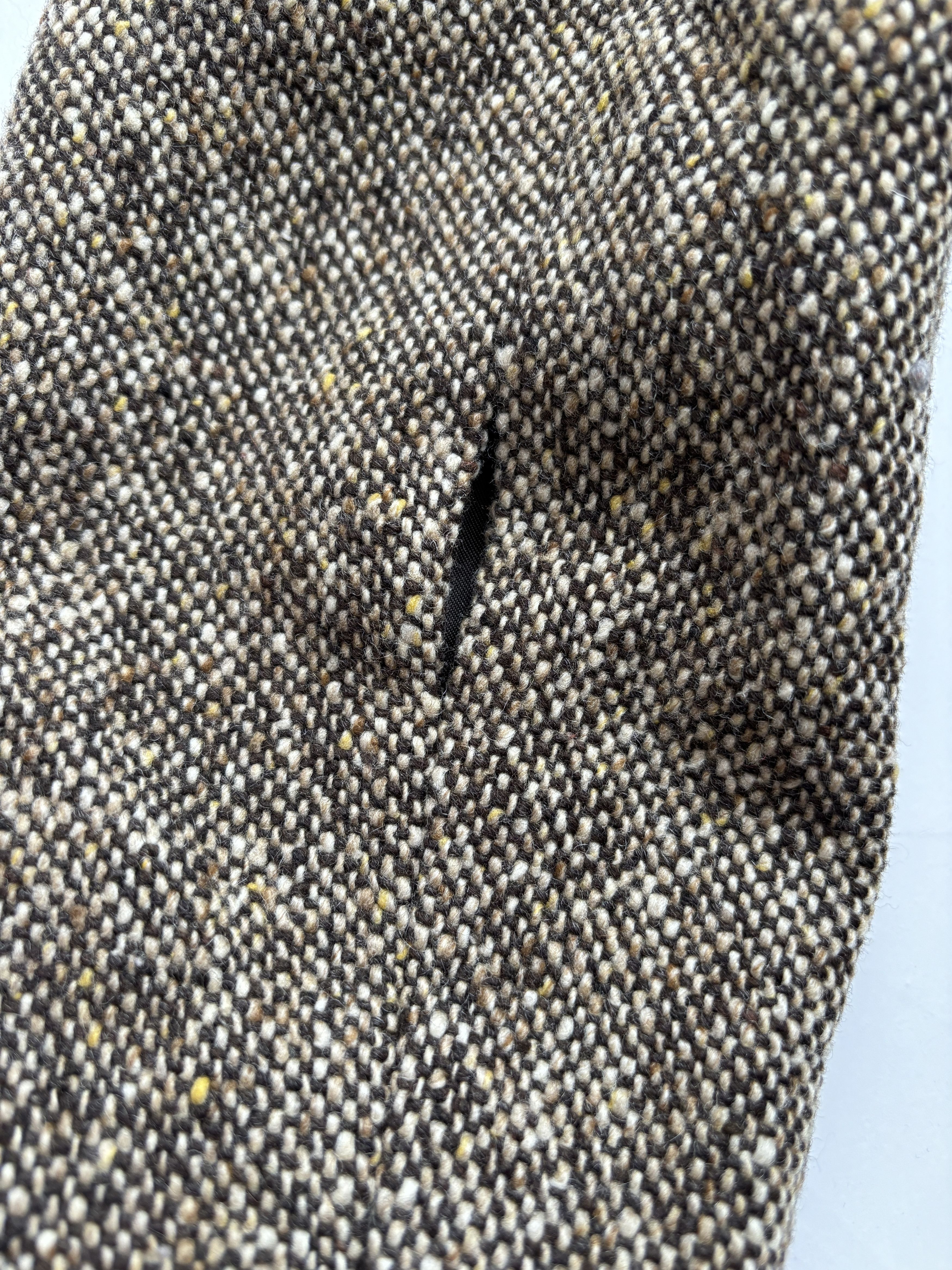 Miu Miu ⚡️QUICK SALE⚡️Miu Miu Brown Tweed Long Coat Trenchcoat Size M / US 6-8 / IT 42-44 - 7 Thumbnail