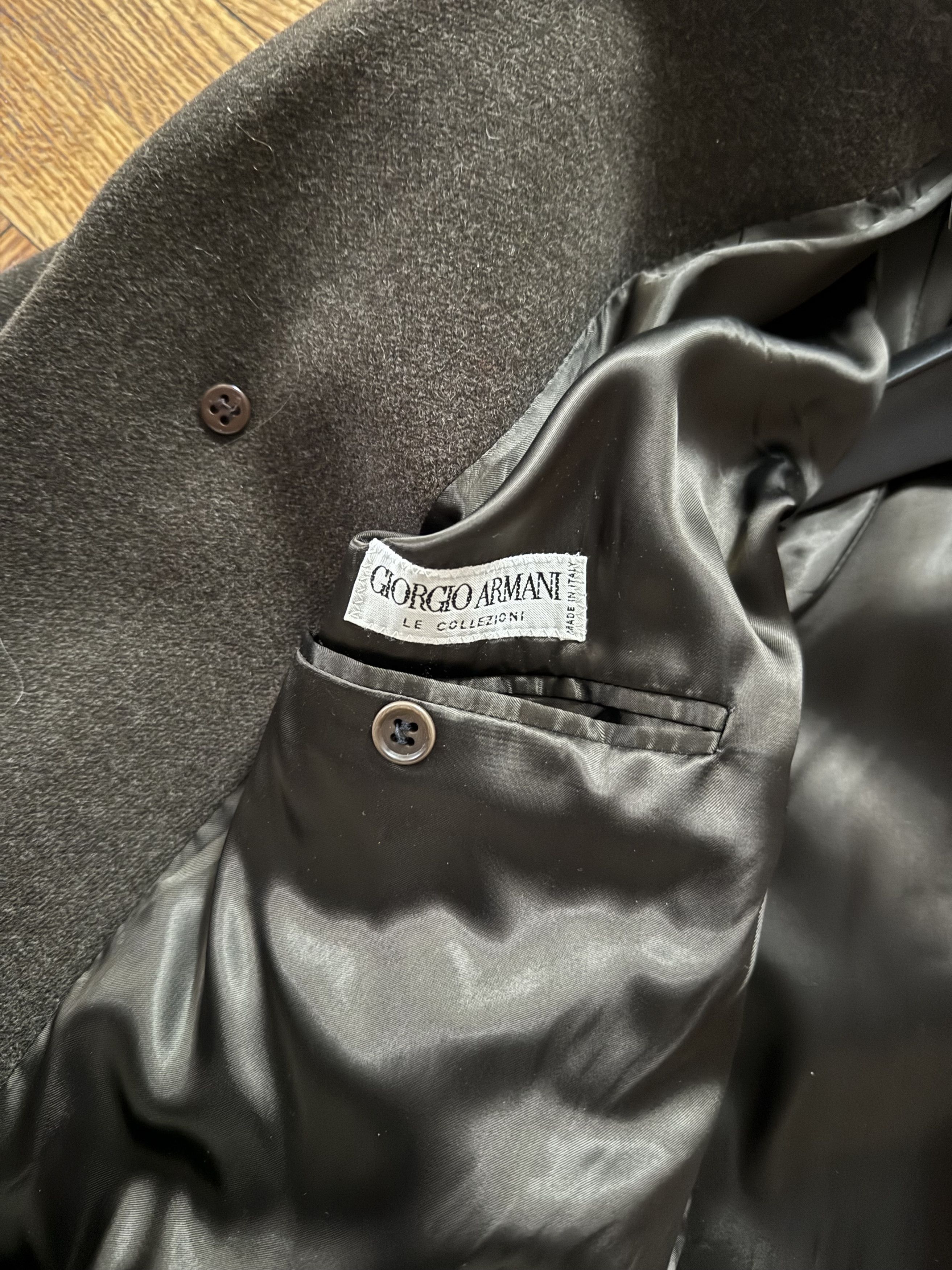 Giorgio Armani Giorgio Armani Le Collezioni Overcoat Size US L / EU 52-54 / 3 - 5 Thumbnail