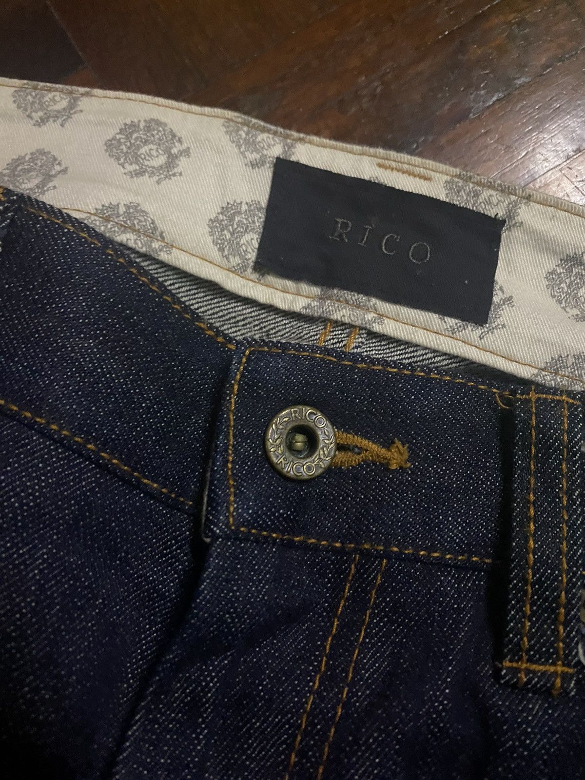 Hysteric Glamour × Japanese Brand × Vintage Flare jeans zipper Rico japan Boot cut zip Size US 32 / EU 48 - 6 Thumbnail