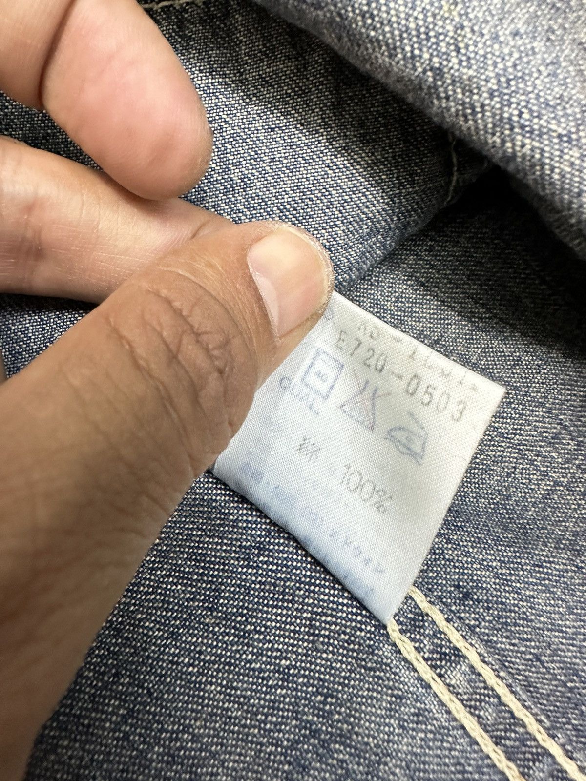 Edwin Vintage Edwin Overworks Factory Denim Jacket MJ84 Size US L / EU 52-54 / 3 - 12 Thumbnail