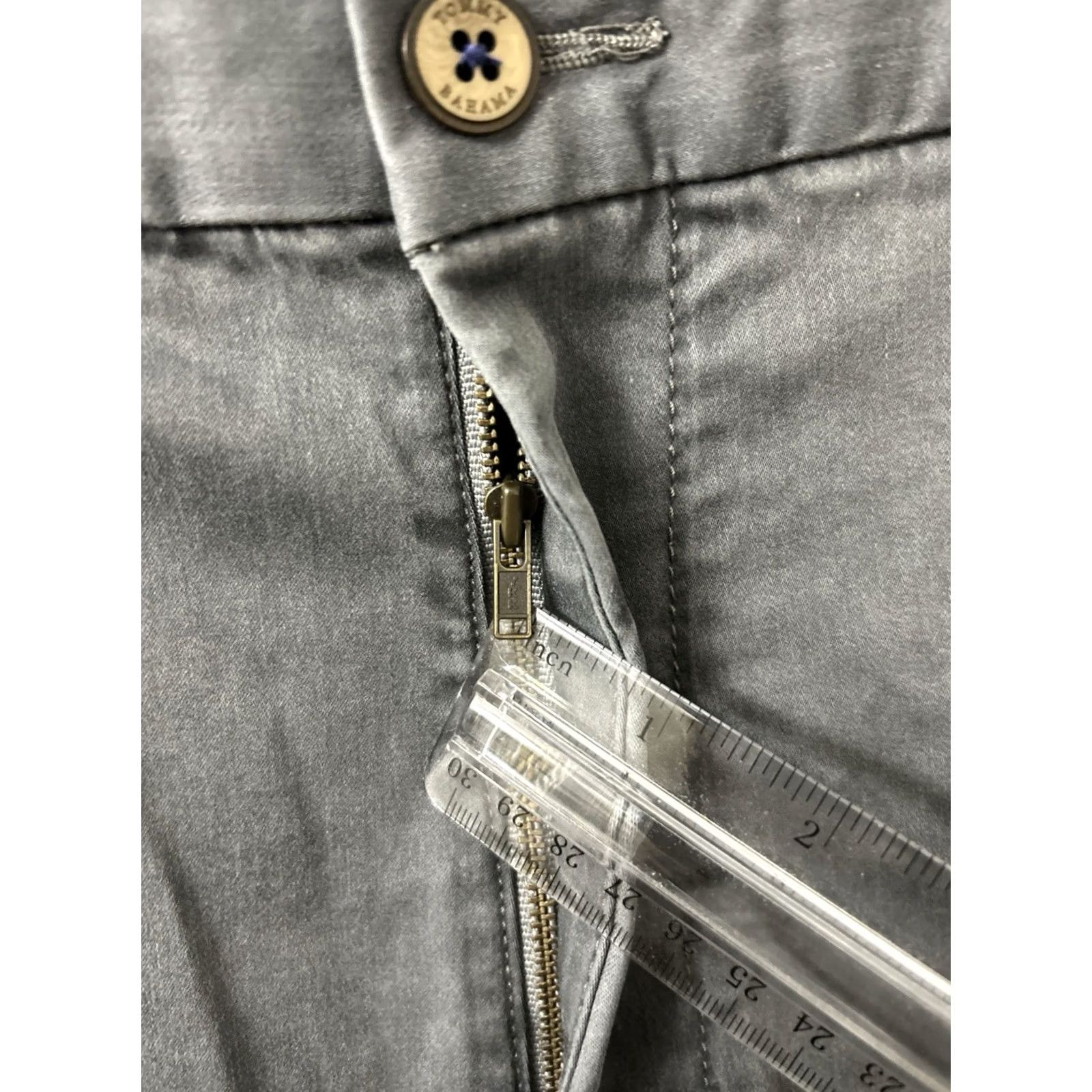 Tommy Bahama Tommy Bahama Pants Mens 48x32 Chino Flat Front Straight Leg Gray Modern Casual Business Travel Size US 32 / EU 48 - 5 Thumbnail