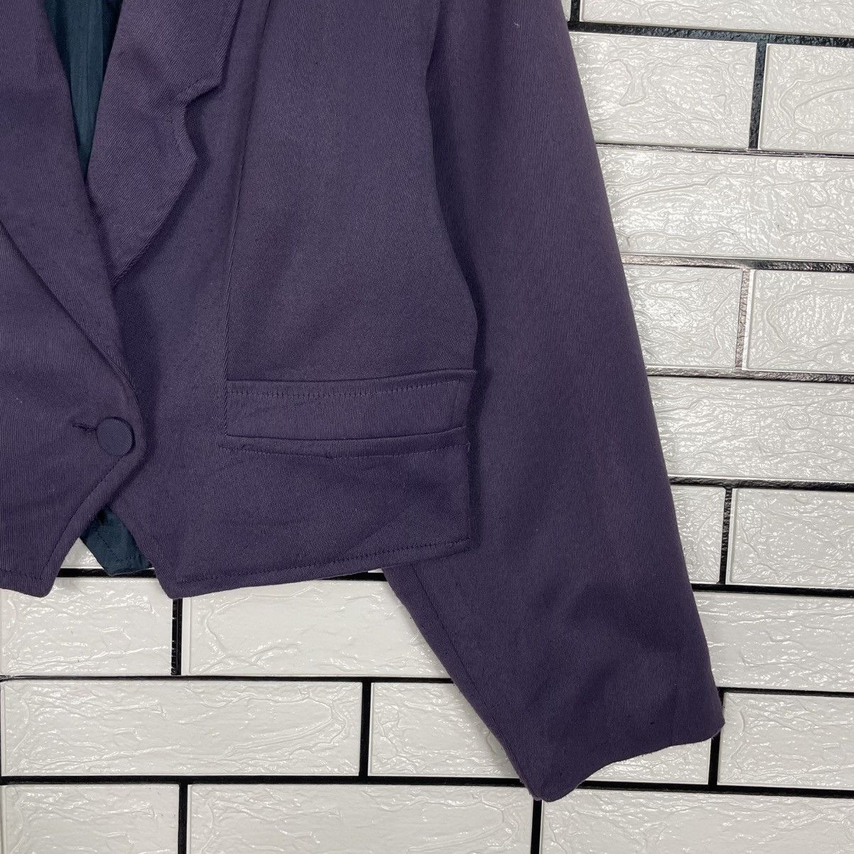 Other Made In France HV4 Women Crop Jacket Size M / US 6-8 / IT 42-44 - 4 Thumbnail