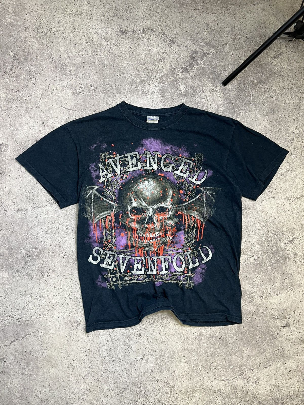 Band Tees × Vintage Vintage Avenged Sevenfold Band Tee Size US M / EU 48-50 / 2 - 1 Thumbnail