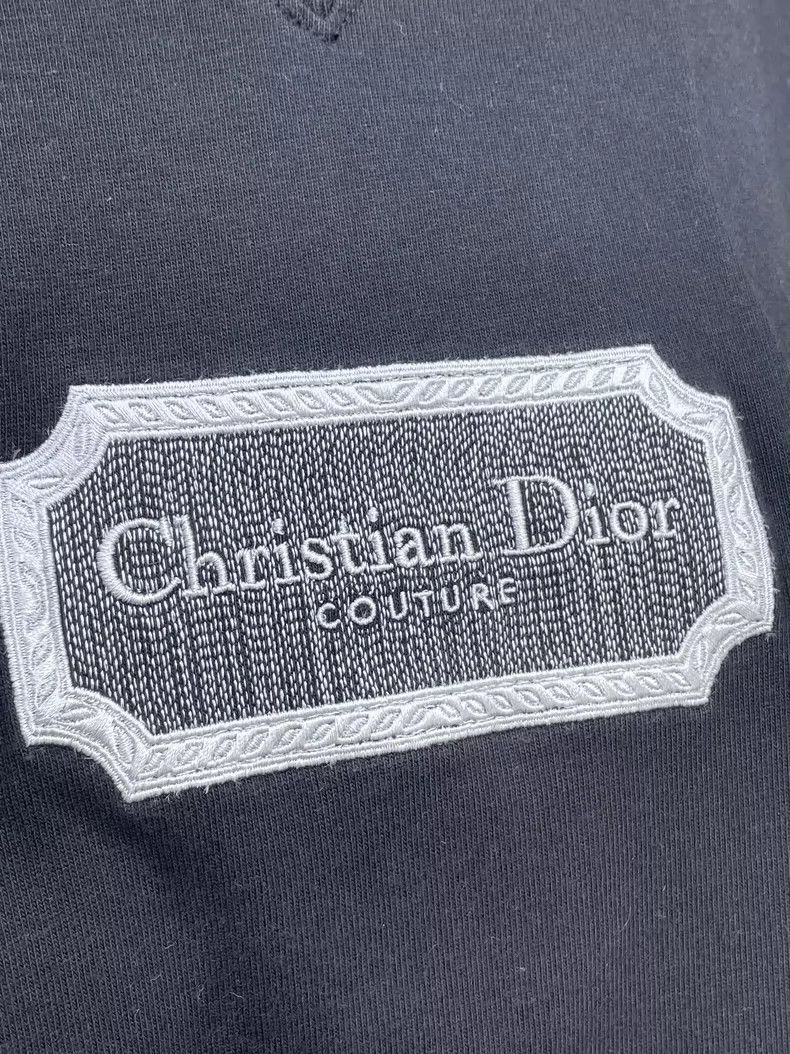 Dior Dior Embroidered logo black short sleeves Size S / US 4 / IT 40 - 4 Thumbnail
