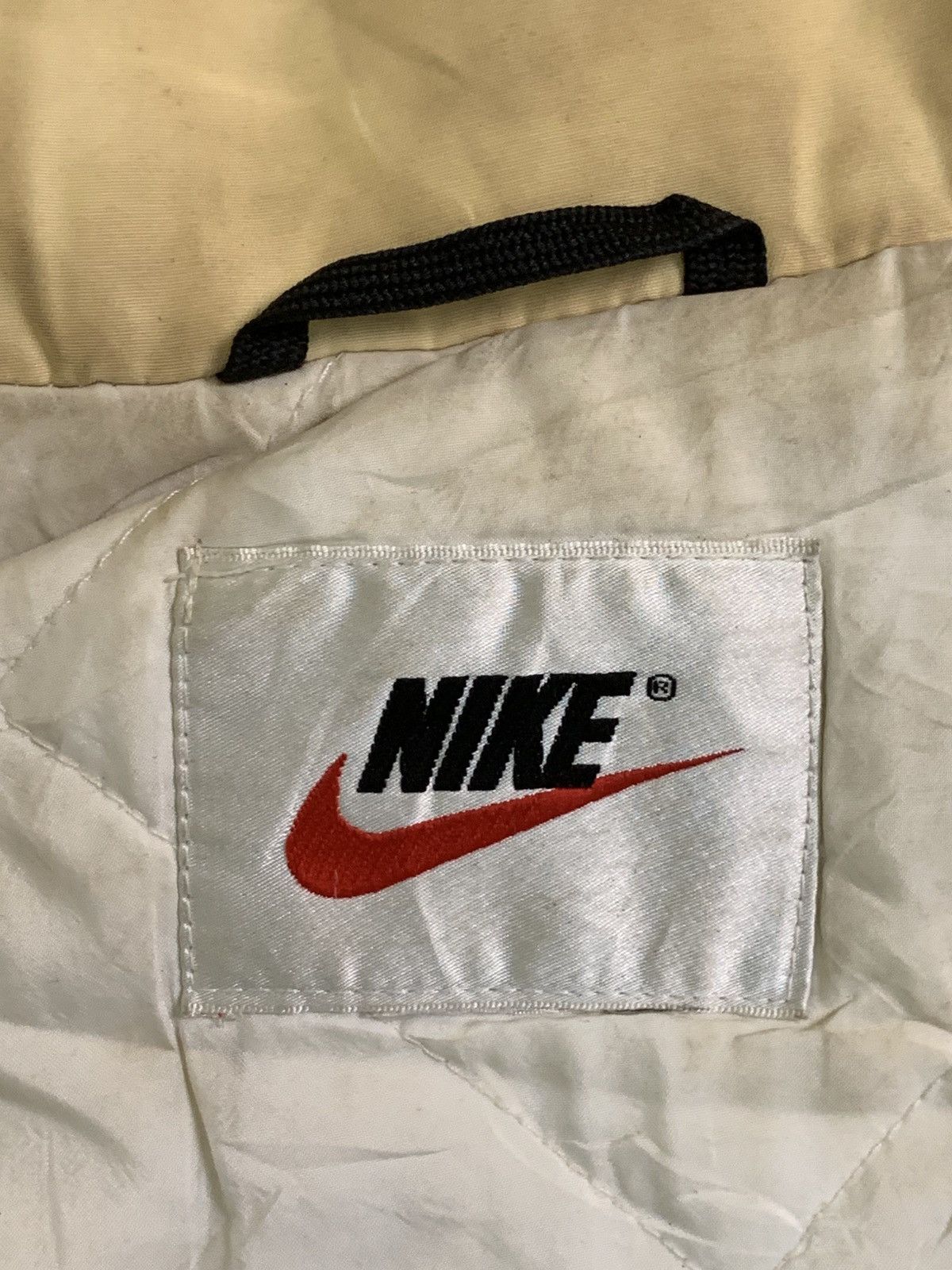 Nike × Vintage Rare Design Vintage Nike Swoosh Jackets Size US XL / EU 56 / 4 - 4 Thumbnail