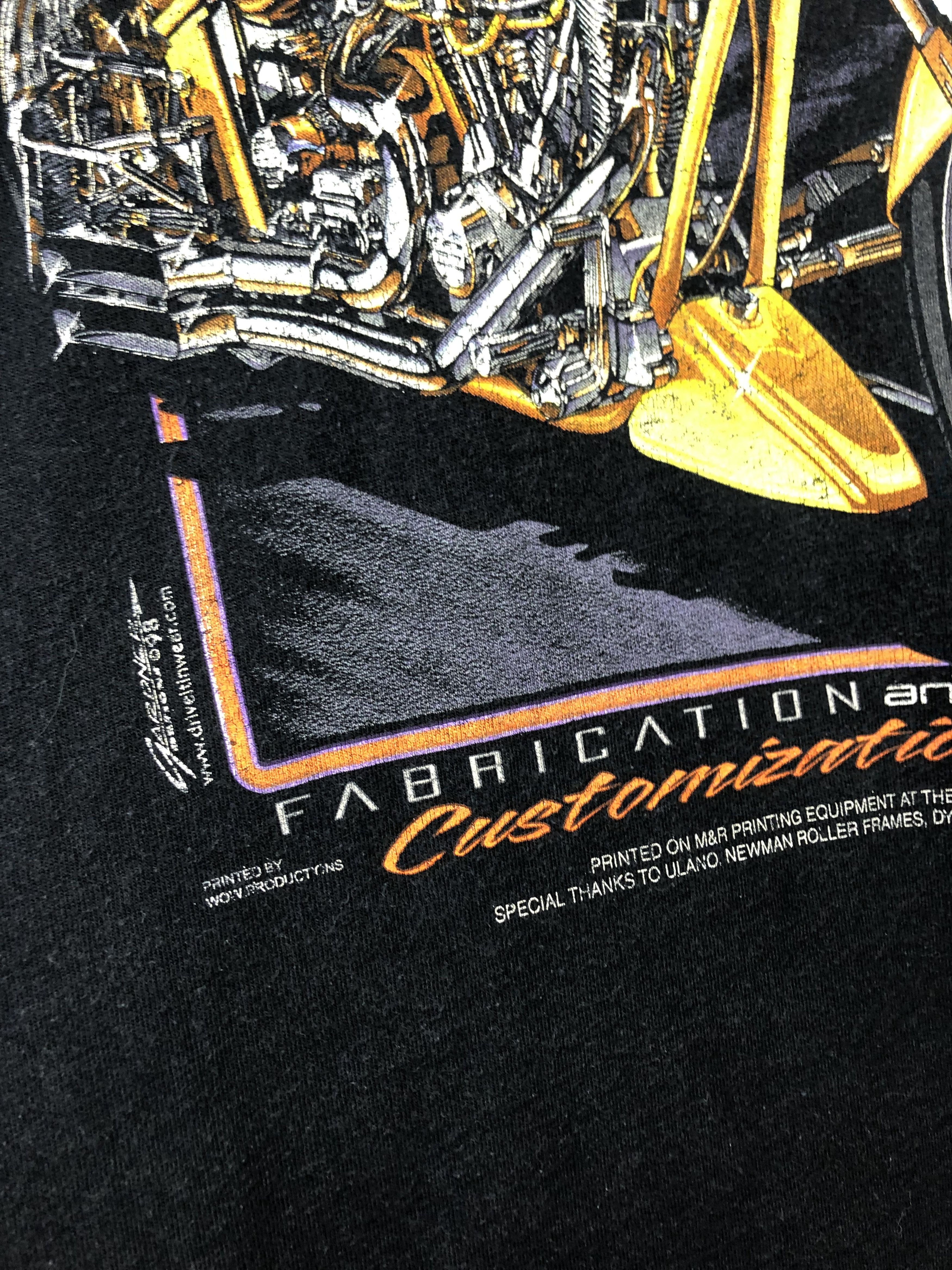 Vintage Vintage Stone Cold Austin Biker WWE Over Print Shirt Tee Size US L / EU 52-54 / 3 - 5 Thumbnail