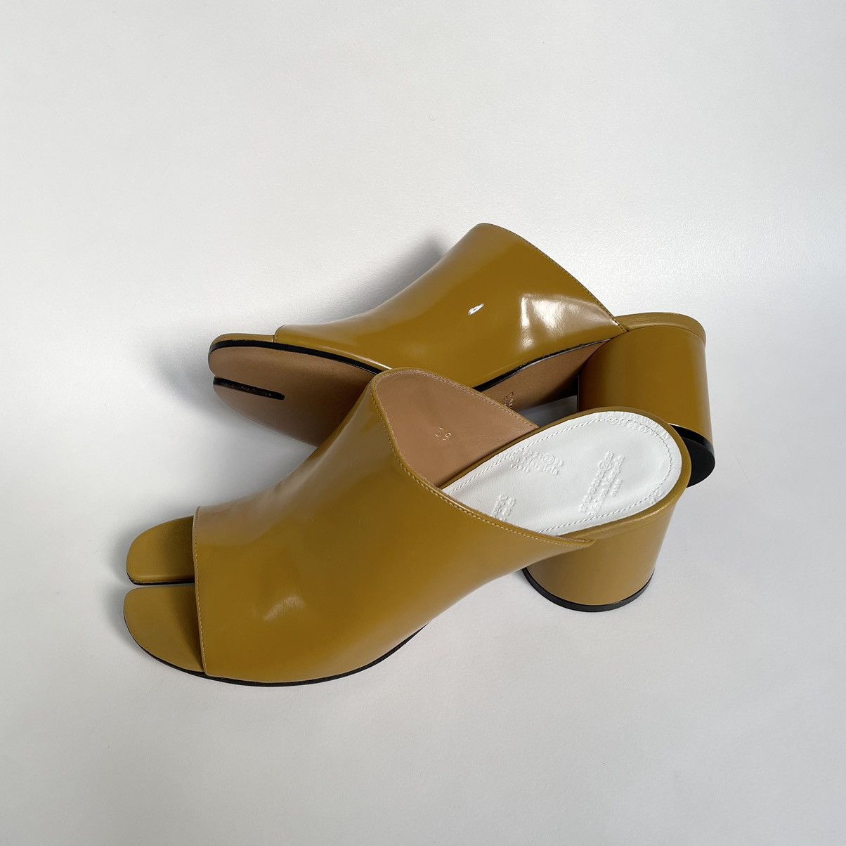 Maison Margiela S/S 21 Leather Tabi Sandals Size US 9 / IT 39 - 4 Thumbnail