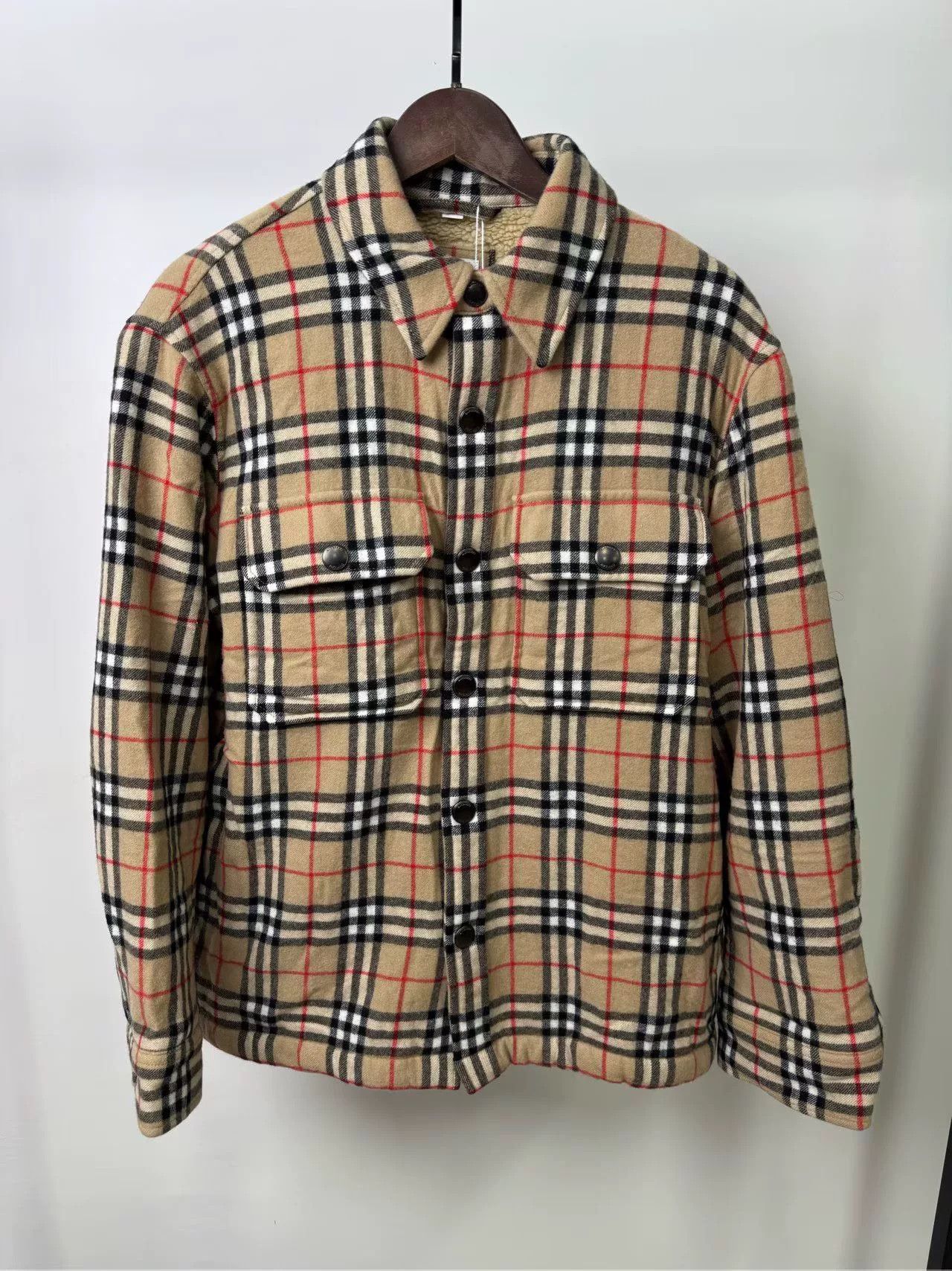 Burberry burberry check cotton jacket in medium size Size US M / EU 48-50 / 2 - 1 Thumbnail