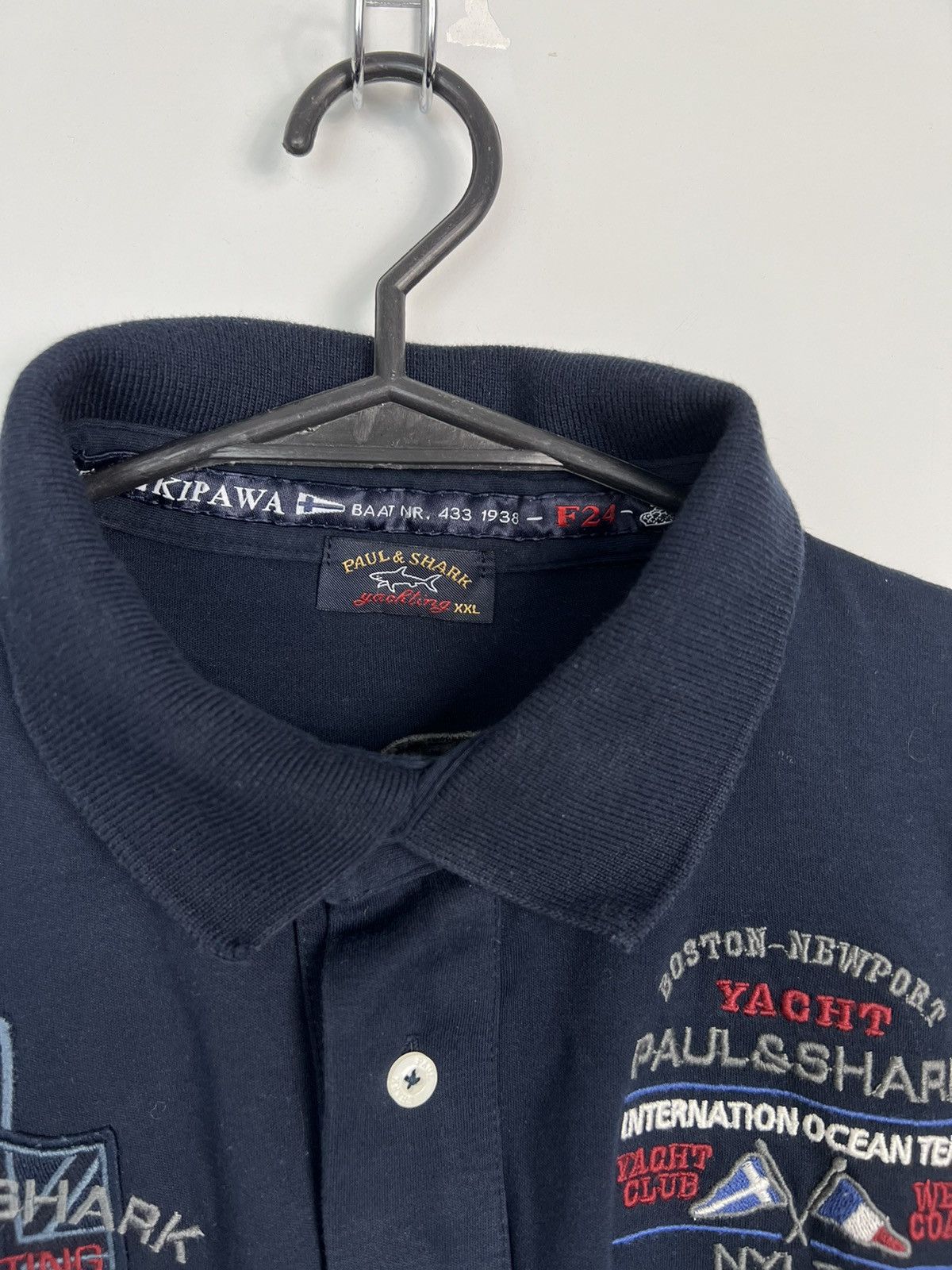 Paul & Shark × Vintage Polo Shirt Paul & Shark Yachting Atlantic Winter Vintage Size US M / EU 48-50 / 2 - 3 Thumbnail