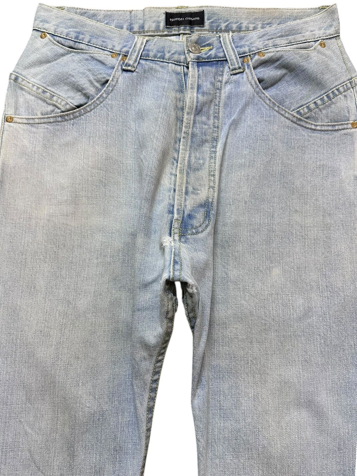 Tsumori Chisato Vintage Tsumori Chisato Selvedge Faded Denim Size US 31 - 2 Thumbnail