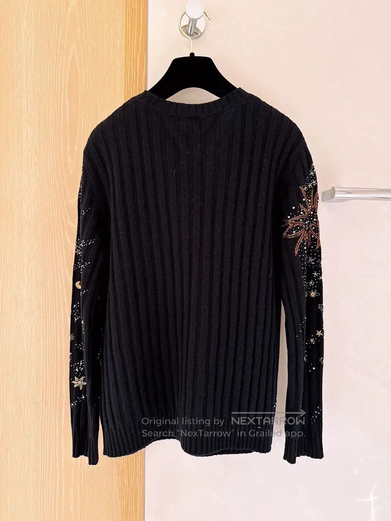 Valentino Valentino Starry sky embroidered beaded sweater Size S / US 4 / IT 40 - 2 Thumbnail