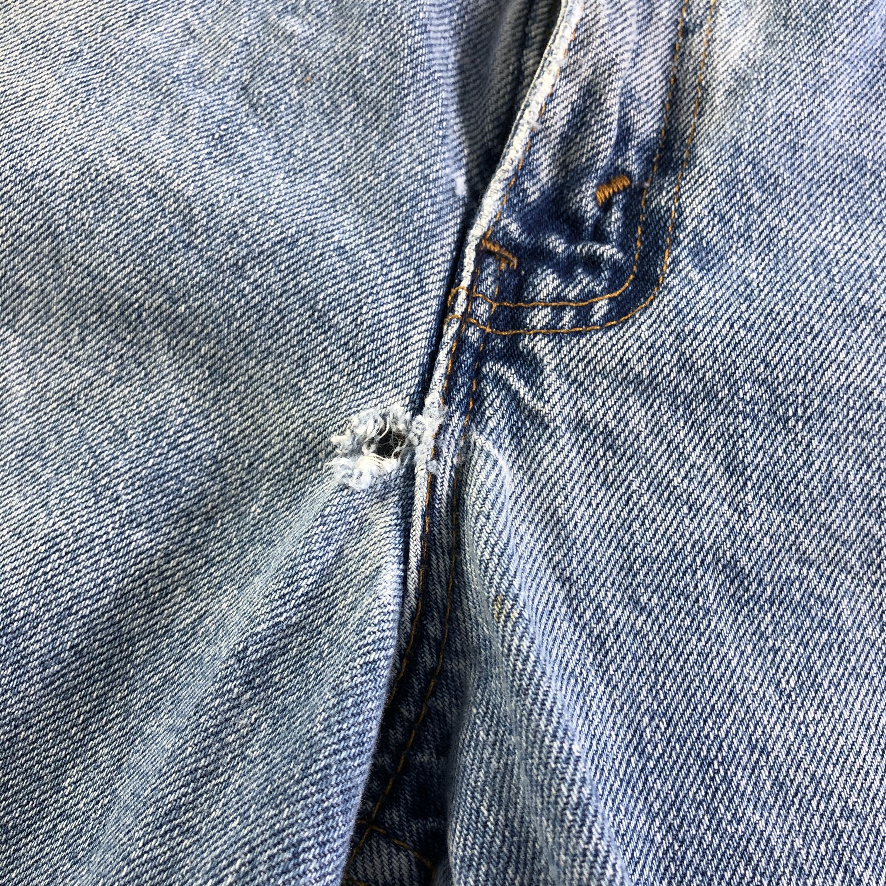 Levi's Vintage Blue Wash Levis 505 Jeans-J4415 Size US 34 / EU 50 - 9 Thumbnail