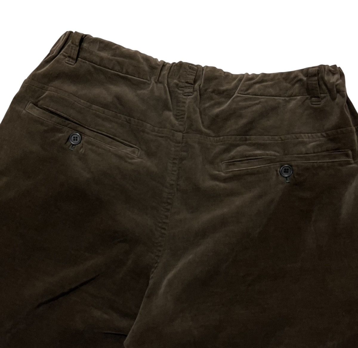 Issey Miyake × Japanese Brand × Ne-Net Plantation velvet casual pants by issey miyake Size US 32 / EU 48 - 6 Thumbnail