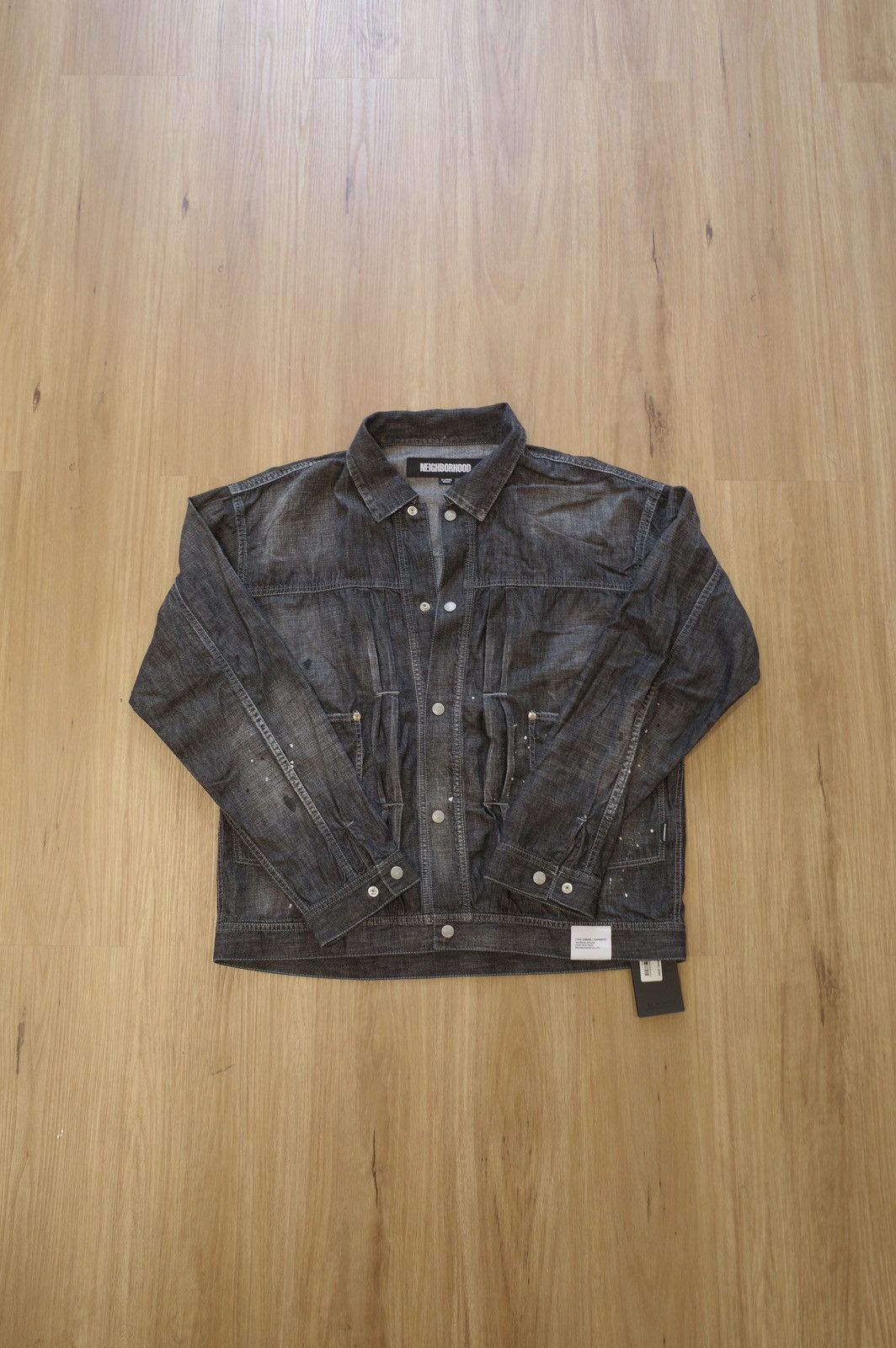 Neighborhood Washed Lightweight Denim Jacket Size US XL / EU 56 / 4 - 1 Thumbnail