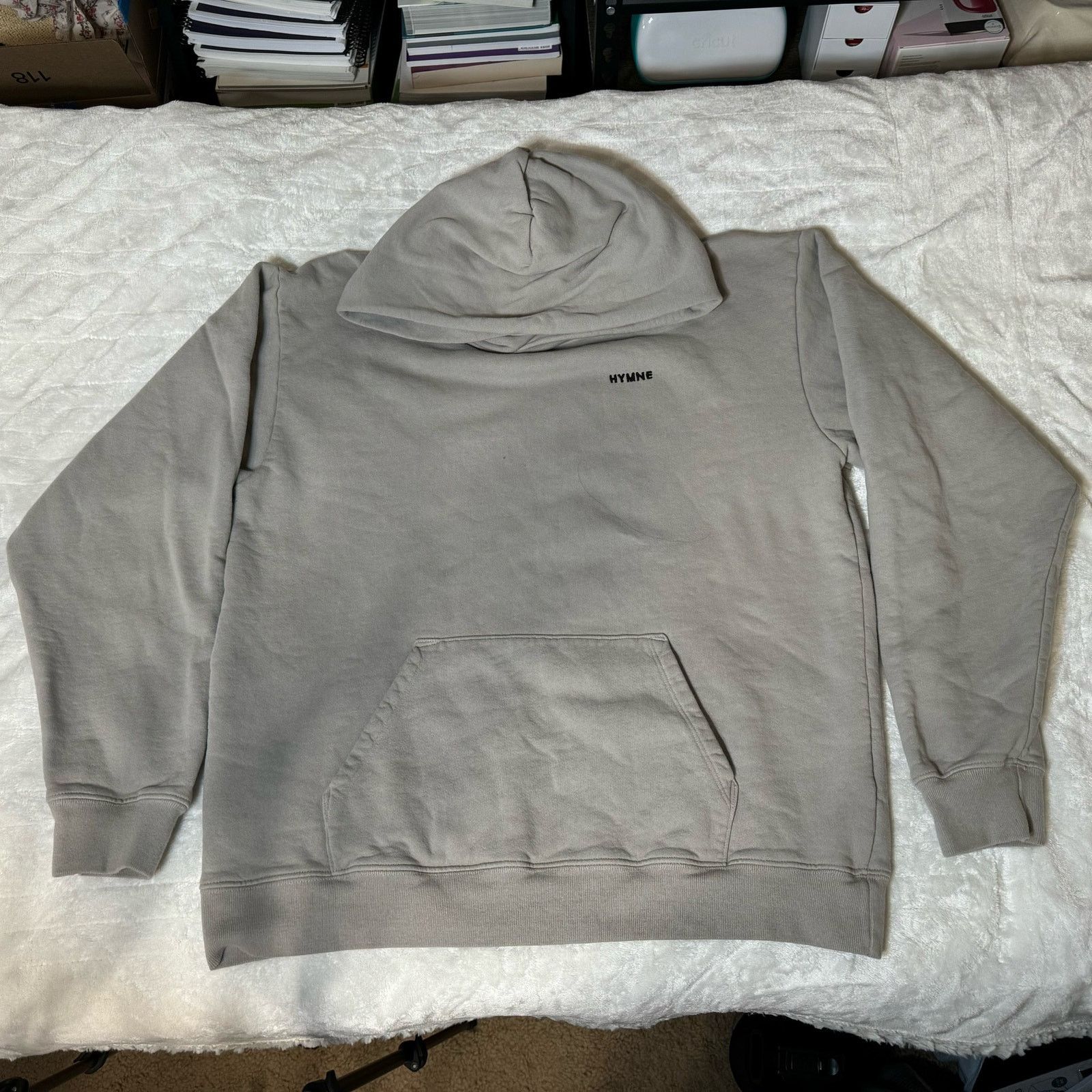 Unknown London Hymne Studios Gray Pullover Sweater Men’s Size XL USED Size US XL / EU 56 / 4 - 5 Thumbnail