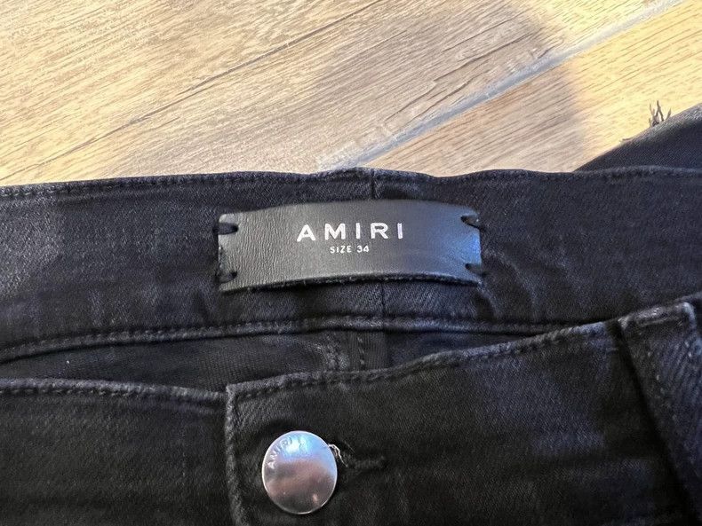 Amiri Amiri Mx1 Patchwork Denim Pants-2506 Size US 34 / EU 50 - 4 Thumbnail