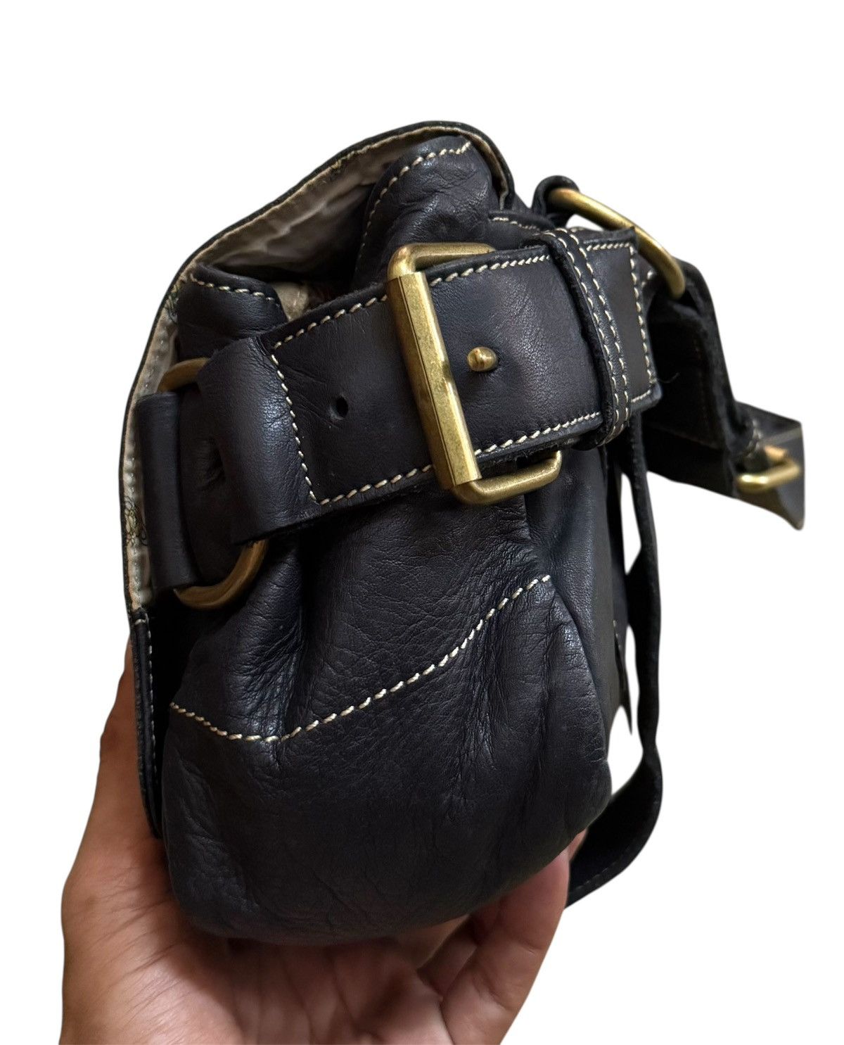 Vivienne Westwood Vivienne Westwood Crossbody Bag Leather Black Size ONE SIZE - 7 Thumbnail
