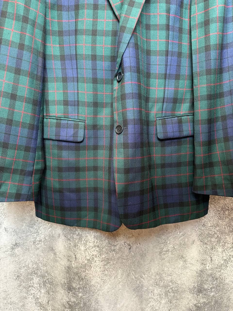 Johnstons Of Elgin Johnstons of Elgin Elson Wool Blazer Tartan Check Jacket Size 54R - 8 Thumbnail