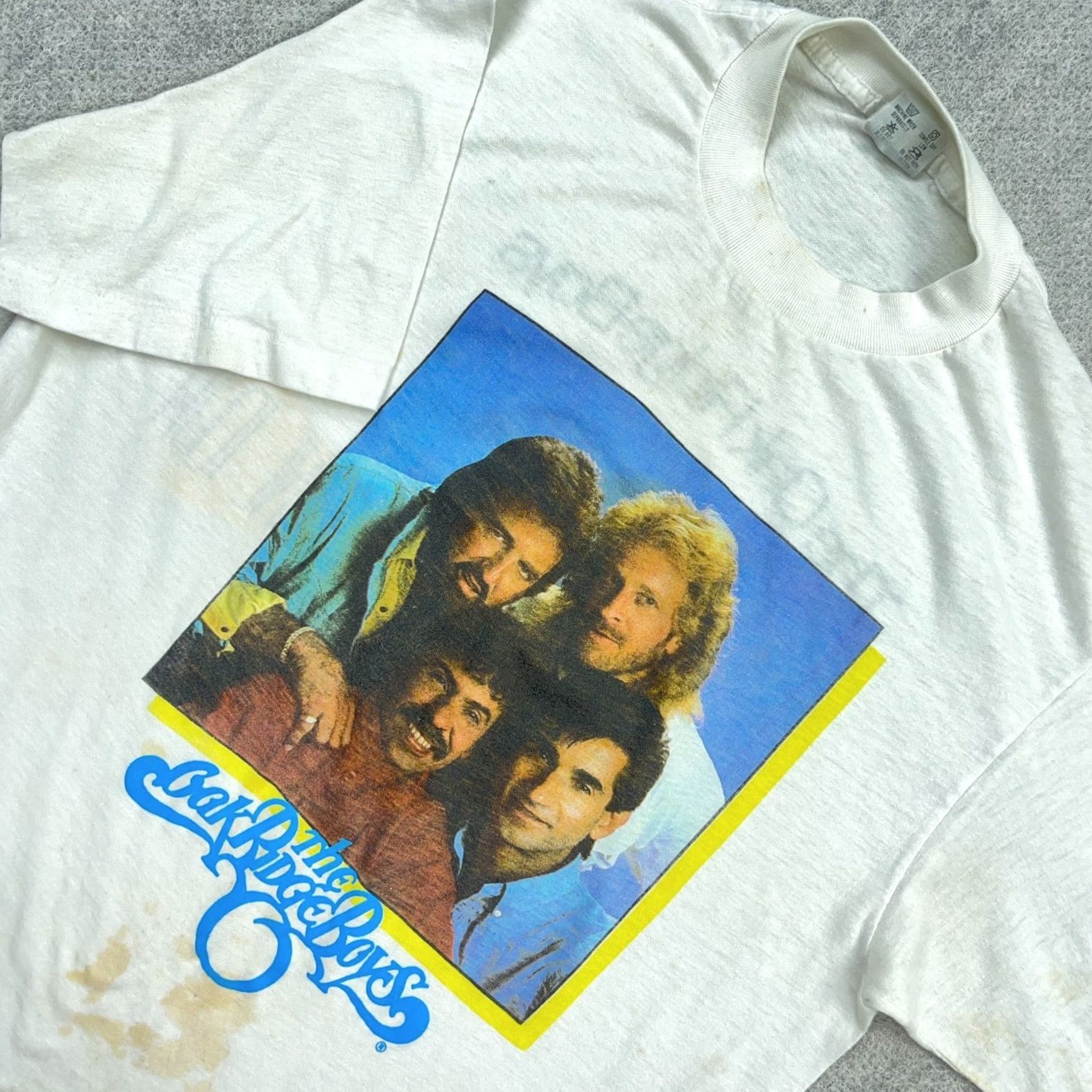 Vintage VINTAGE Oak Ridge Boys Shirt Men XL White Tee Concert Country Band Fast Lane Size US L / EU 52-54 / 3 - 7 Thumbnail