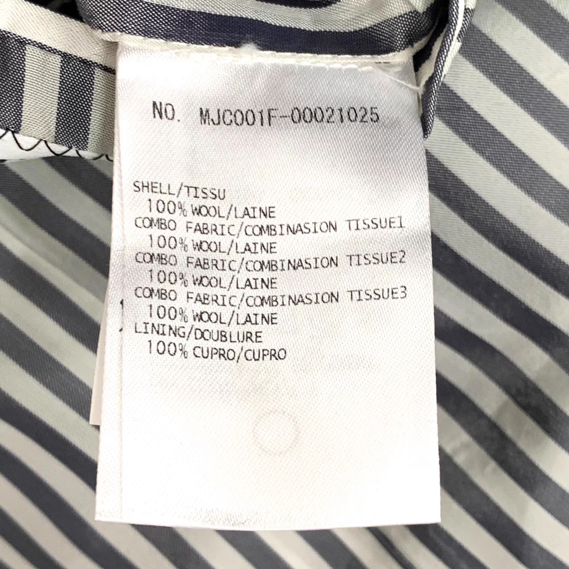 Thom Browne THOM BROWNE Color Block Wool Blazer 1 S 99% Size US S / EU 44-46 / 1 - 7 Thumbnail