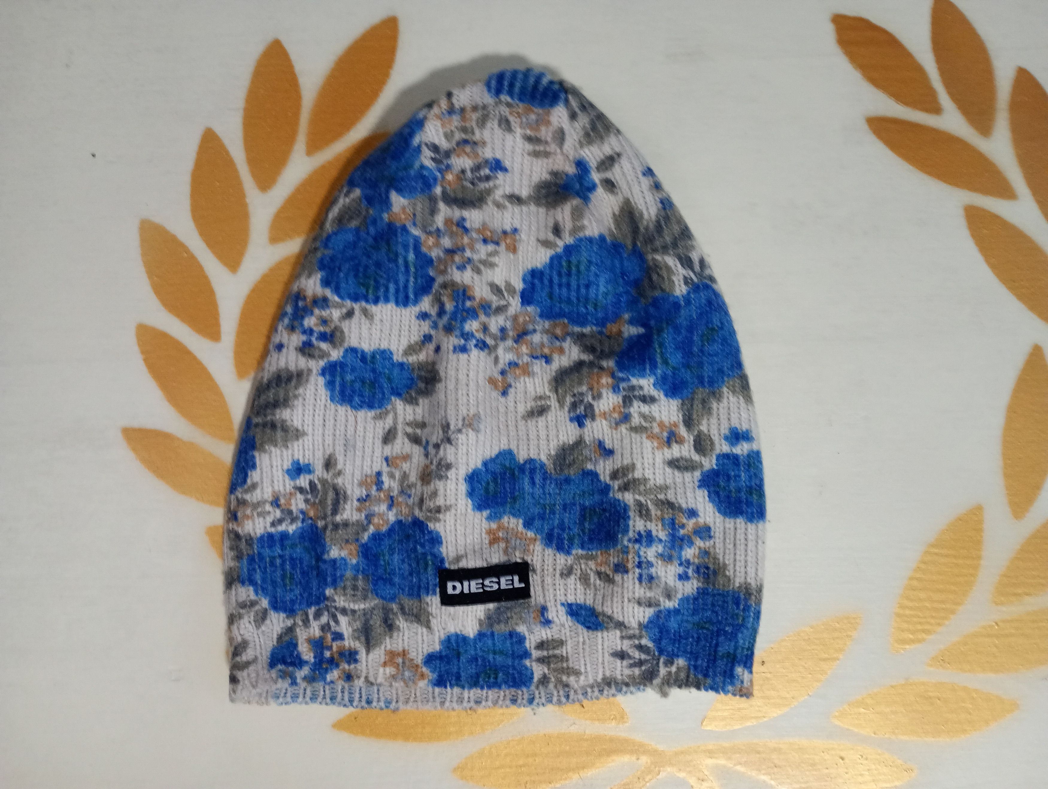 Diesel Diesel Floral Print Hat Vintage Size ONE SIZE - 1 Thumbnail