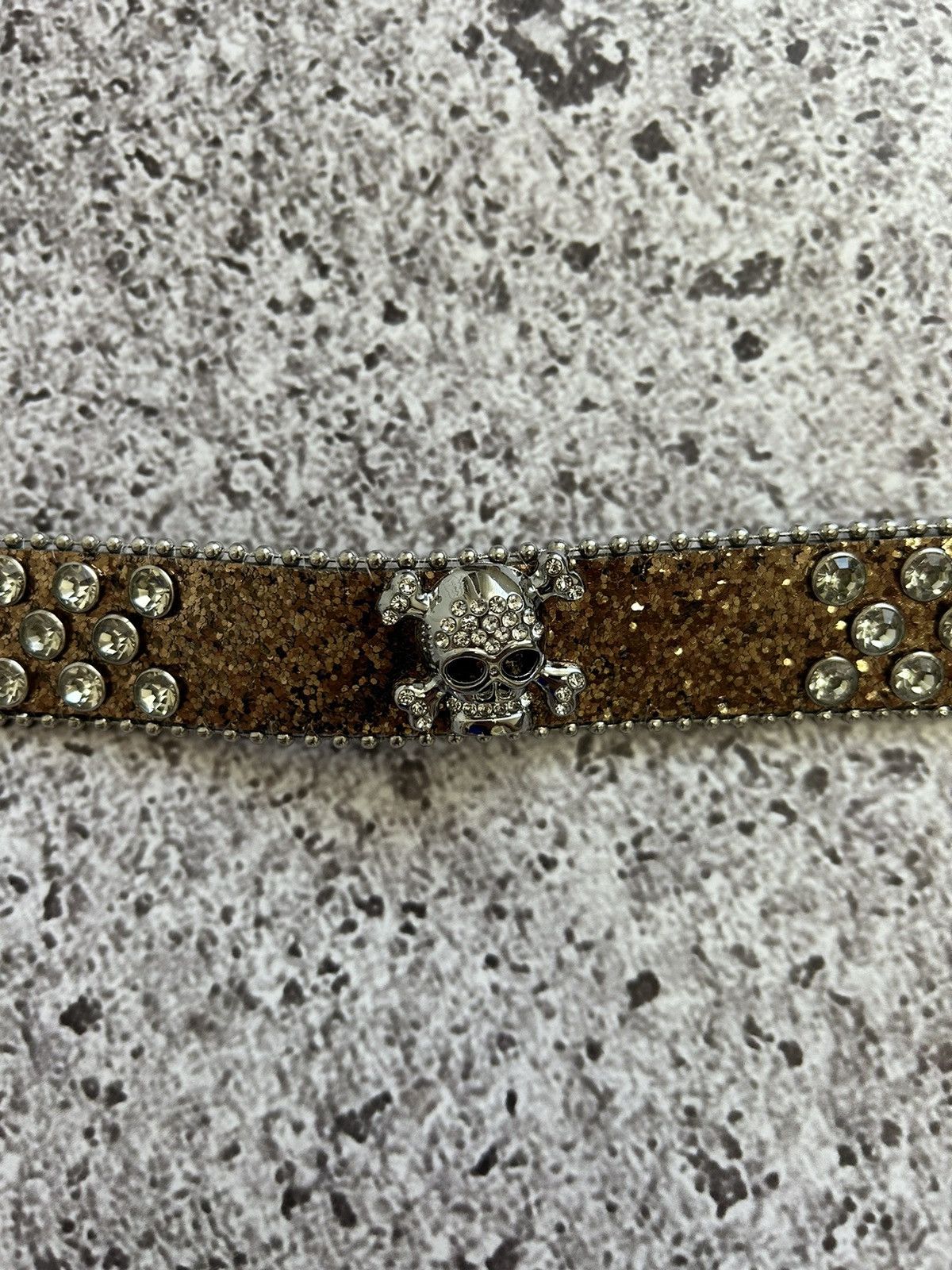 Japanese Brand × Vintage Vtg 90’s Japanese Metal Punk Rock Emo Goth Pirates Belt Y2K Size ONE SIZE - 10 Thumbnail