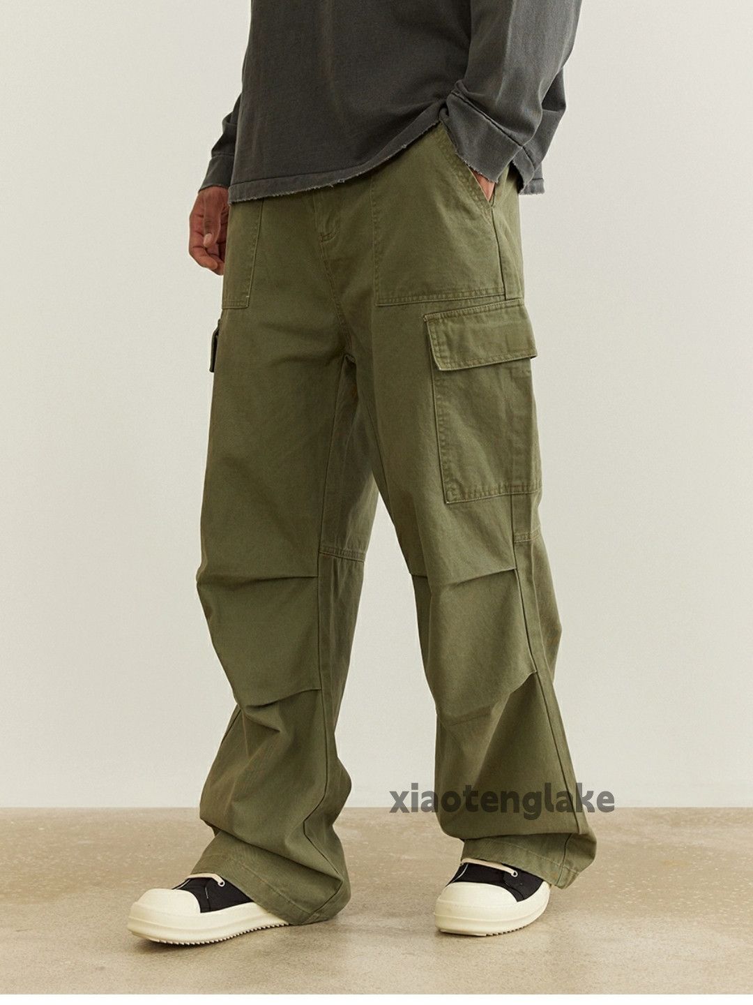 Designer × Japanese Brand × Vintage washed faded cleanfit yuppie utility outdoor cargo pants Size US 32 / EU 48 - 1 Thumbnail