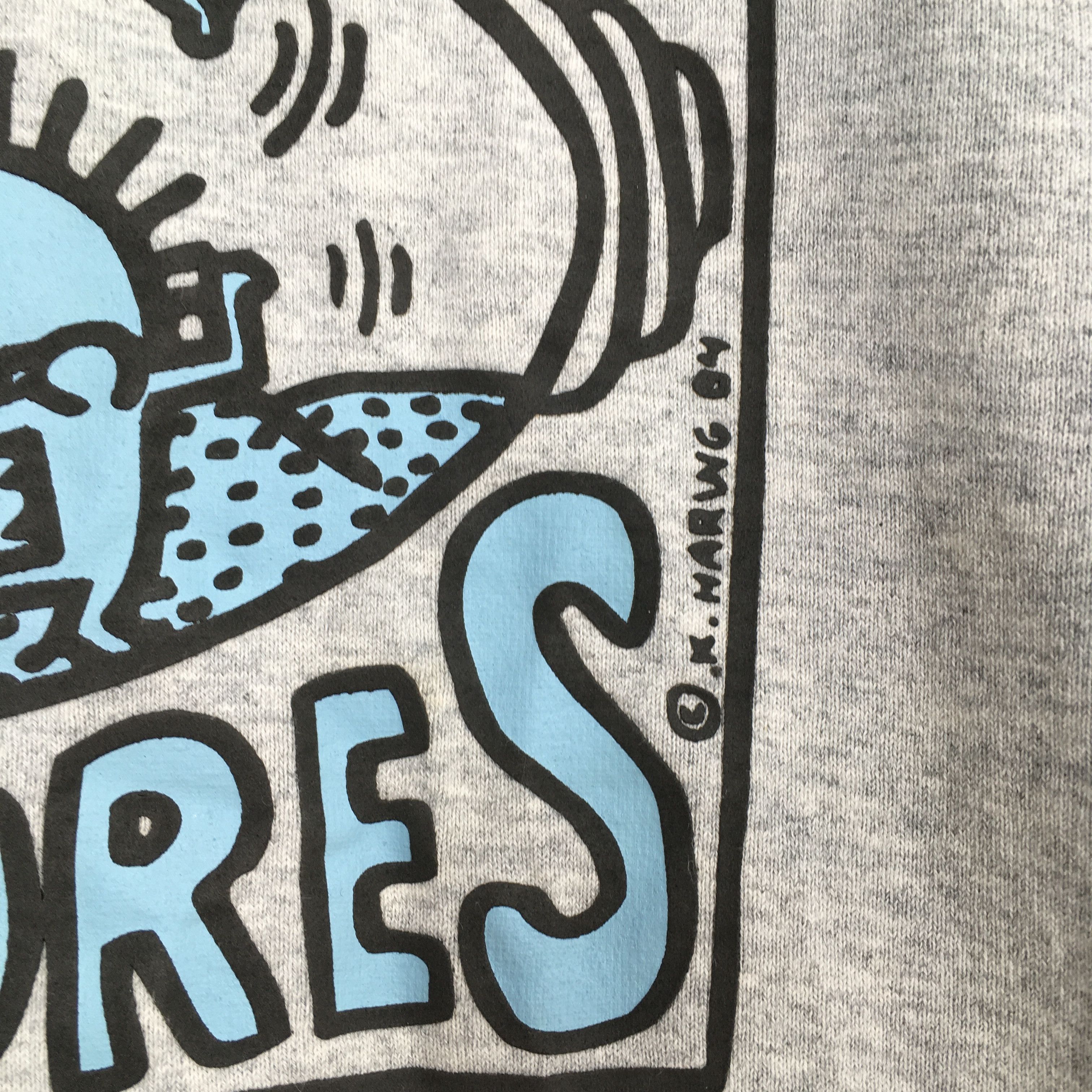 Keith Haring × Vintage Vintage Keith Haring Secret Pastures Pop Art Tshirt Medium Size US M / EU 48-50 / 2 - 6 Thumbnail