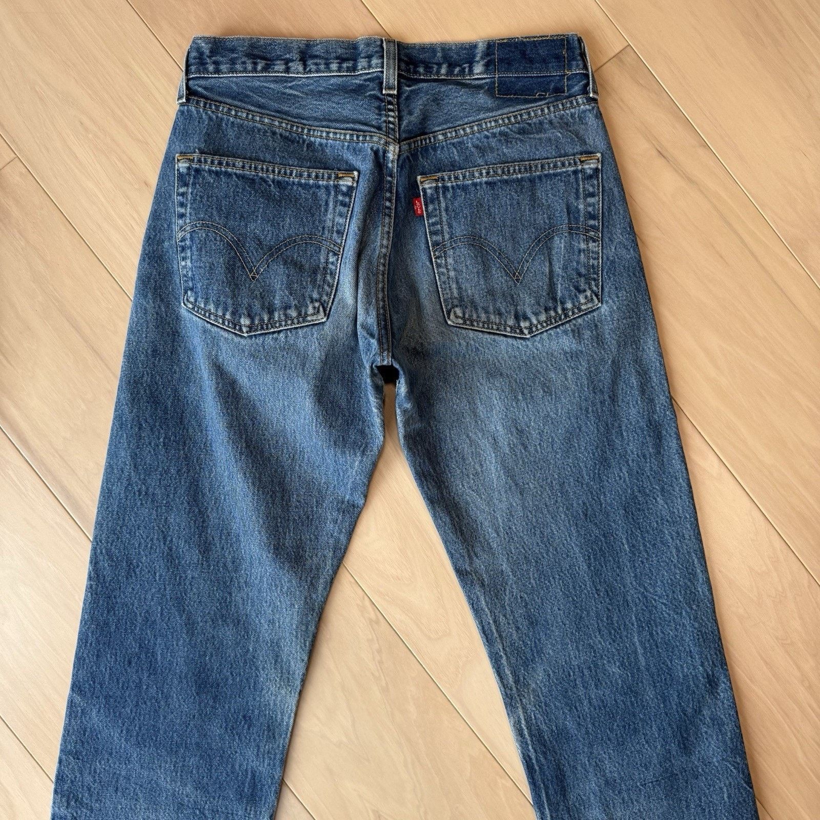 Levi's × Vintage Vintage Levis 501 Jeans 30 Blue Medium Wash Straight Denim Size US 30 / EU 46 - 8 Thumbnail