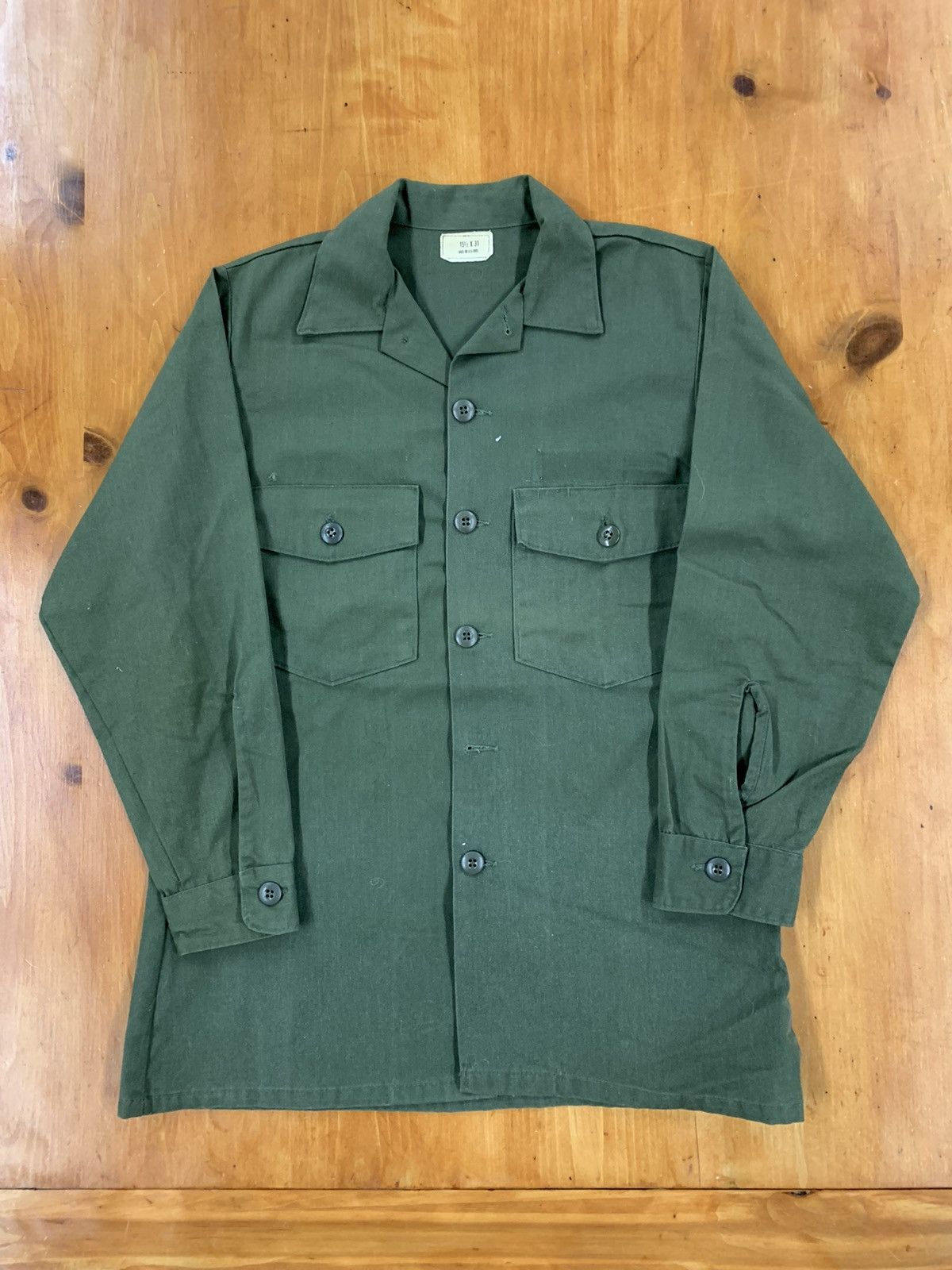 Vintage Vintage 1970s US Army Fatigue Shirt | Grailed