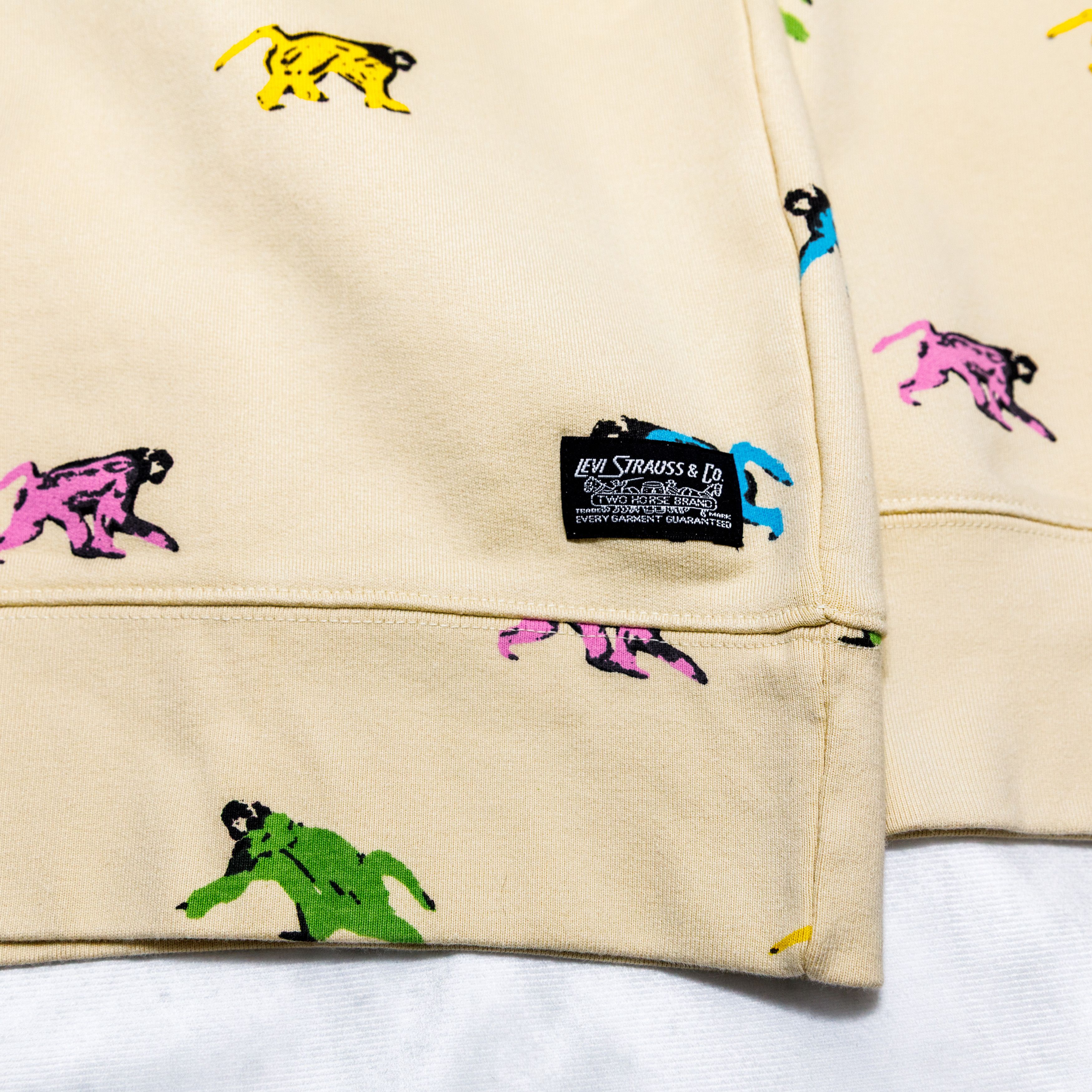 Levi's Levi’s x Creative Growth Skate SweatShirt Monkeys Small Size US S / EU 44-46 / 1 - 2 Thumbnail