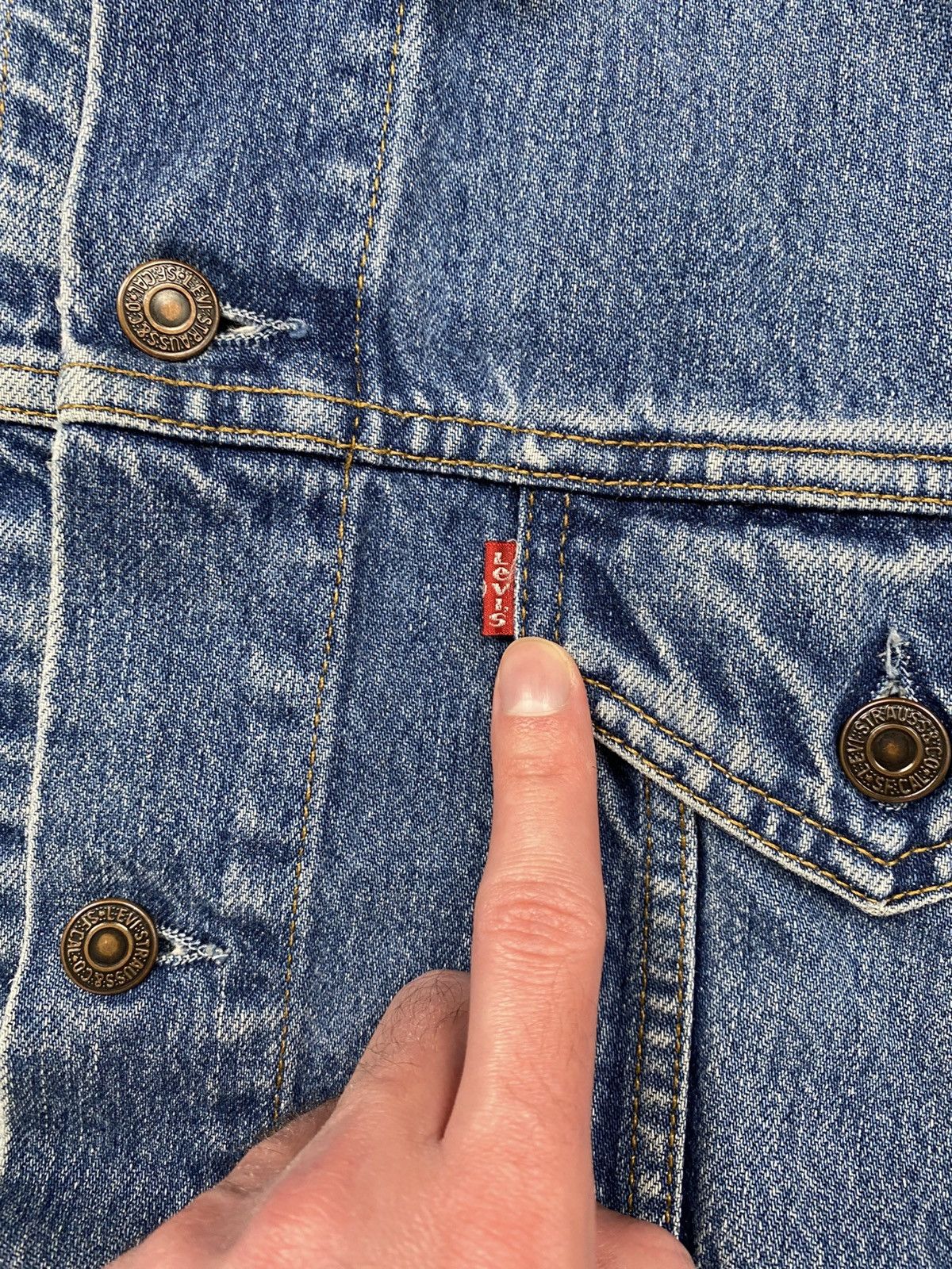 Levi's × Levi's Vintage Clothing × Vintage Levis vintage blue jacket Size US XL / EU 56 / 4 - 8 Thumbnail