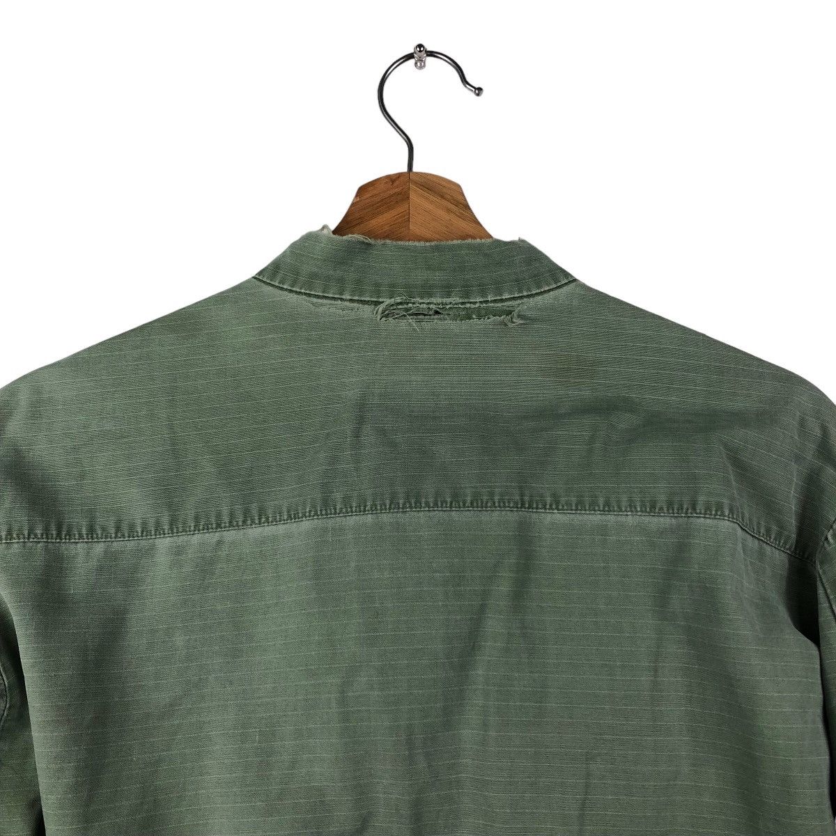 Vintage 🔥True Vintage 40’s Cargo Inspector Jacket Slant Pocket Army Size US M / EU 48-50 / 2 - 13 Thumbnail