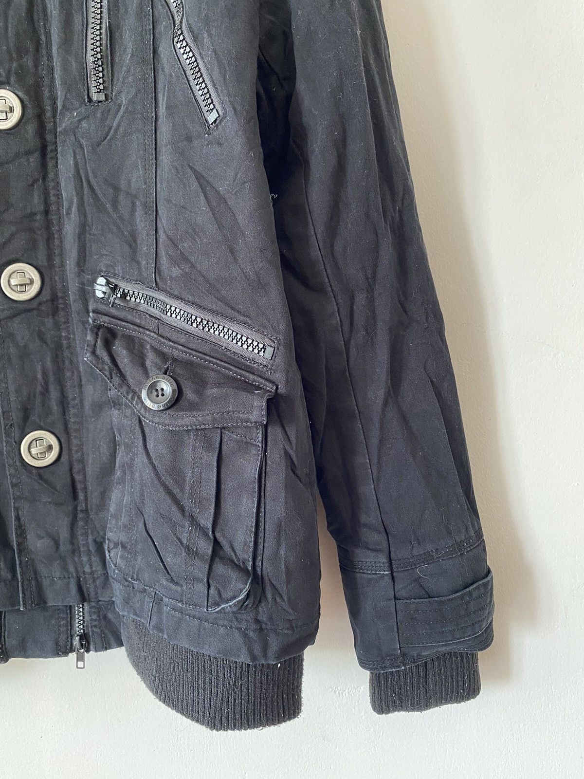 14th Addiction × In The Attic × KMRii Vtg In The Attic Japan Militery Zipp Bondage Tactical Jacket Size US L / EU 52-54 / 3 - 7 Thumbnail