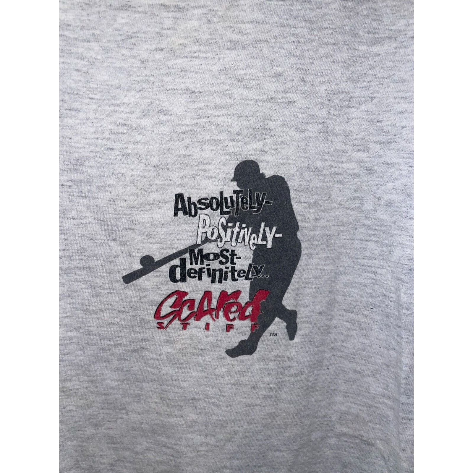Changes Youth Vintage Baseball Shirt Scared Stiff 90s Children XL Size US XL / EU 56 / 4 - 3 Thumbnail