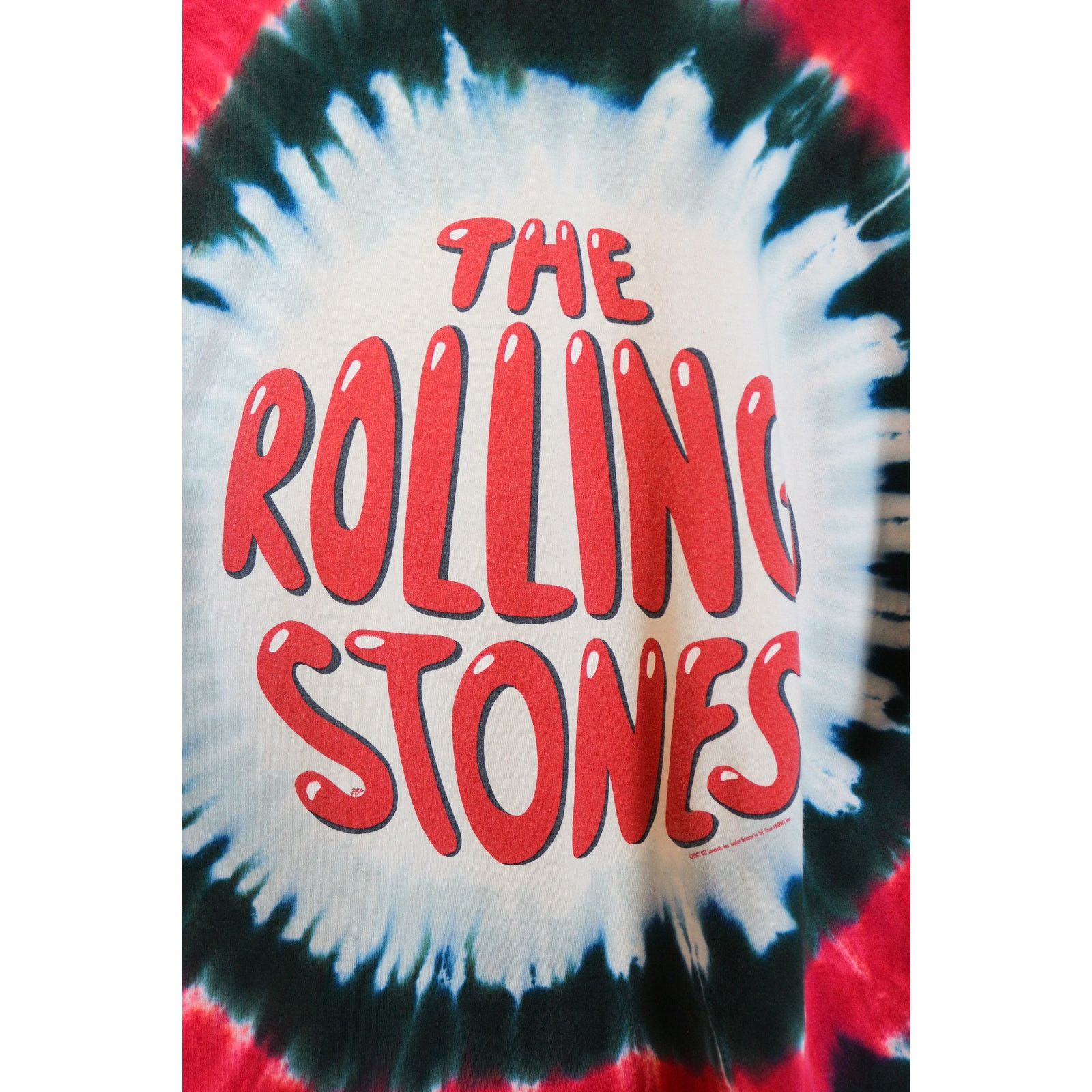 The Rolling Stones Vintage The Rolling Stones Lips Tie Dye T-shirt Tee Y2K 90s Size US XL / EU 56 / 4 - 9 Thumbnail