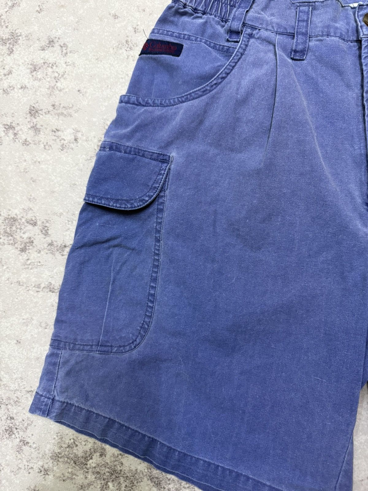 Columbia Vintage Columbia Outdoor Cargo Short Pants Faded Colour Size US 29 - 4 Thumbnail
